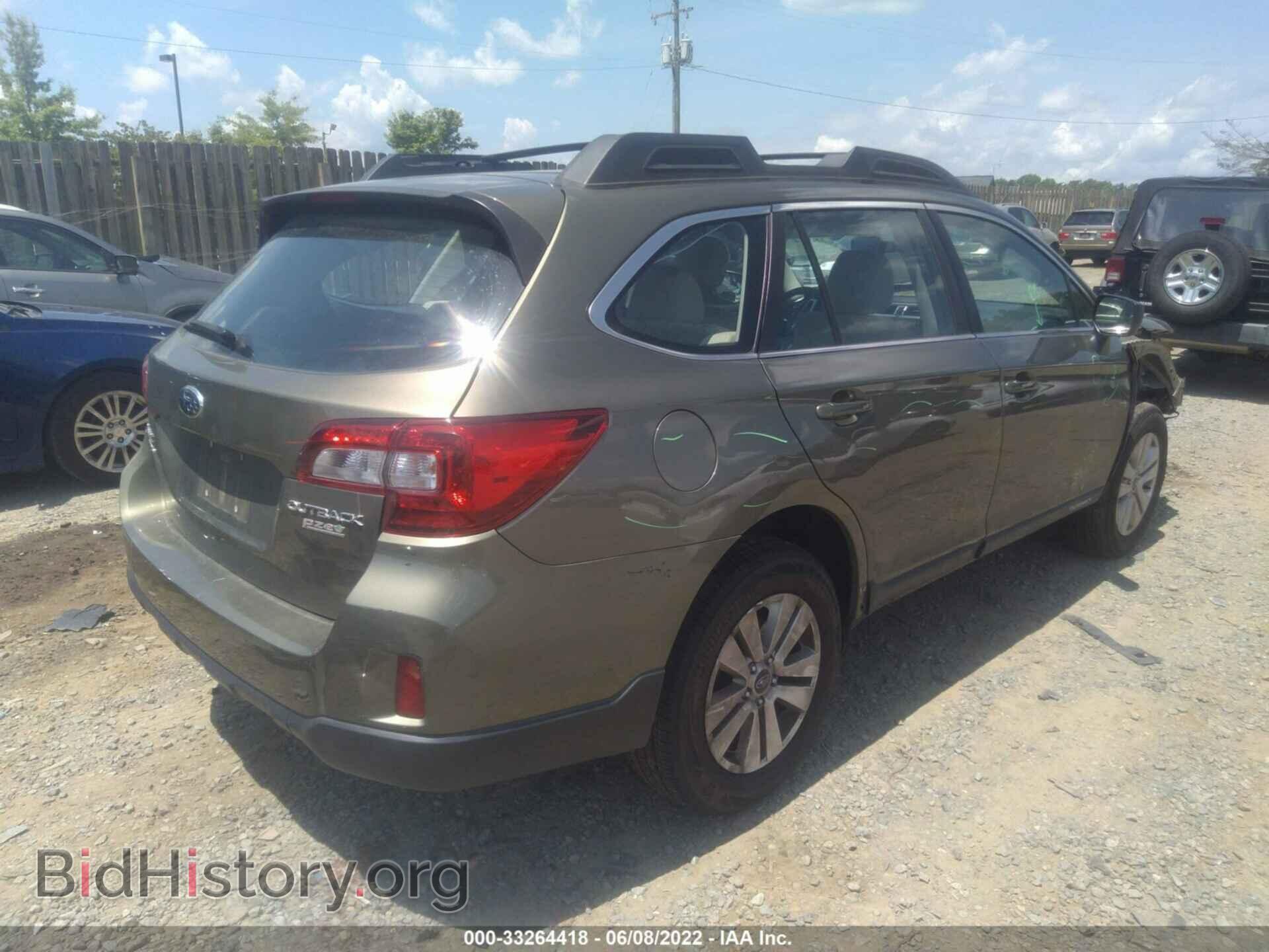2017 SUBARU OUTBACK - VIN: 4S4BSAAC8H3234023 - Фото 4