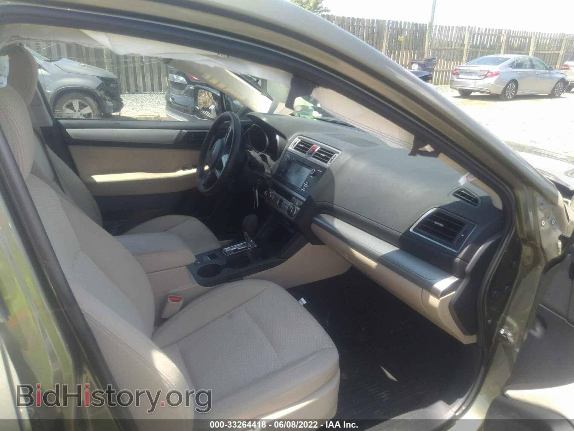 2017 SUBARU OUTBACK - VIN: 4S4BSAAC8H3234023 - Фото 5