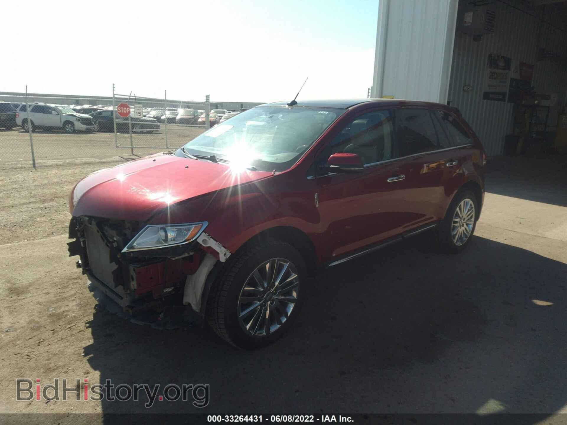 2013 LINCOLN MKX - VIN: 2LMDJ8JK3DBL22990 - Photo 2