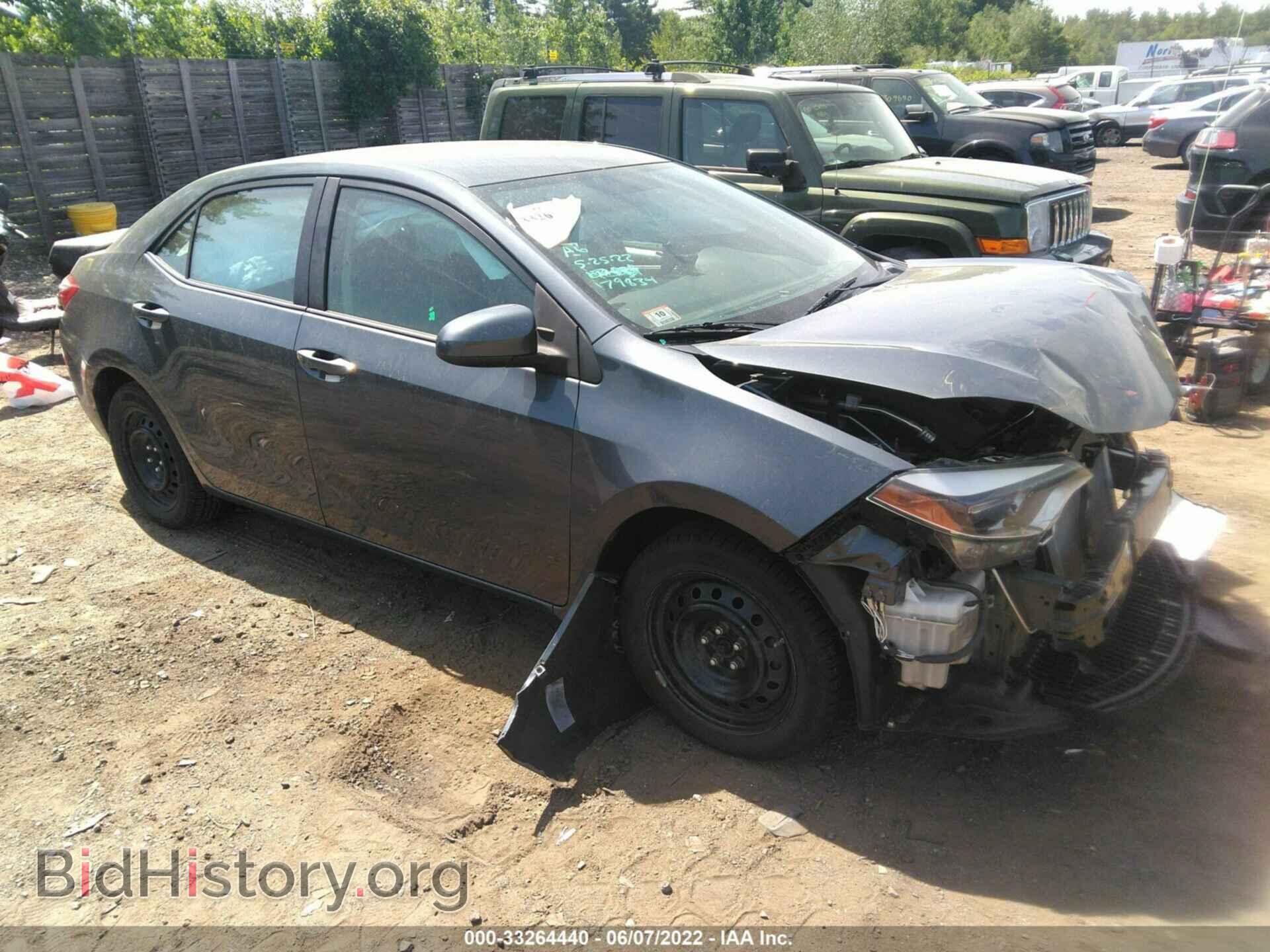 Photo 5YFBURHE4FP285155 - TOYOTA COROLLA 2015