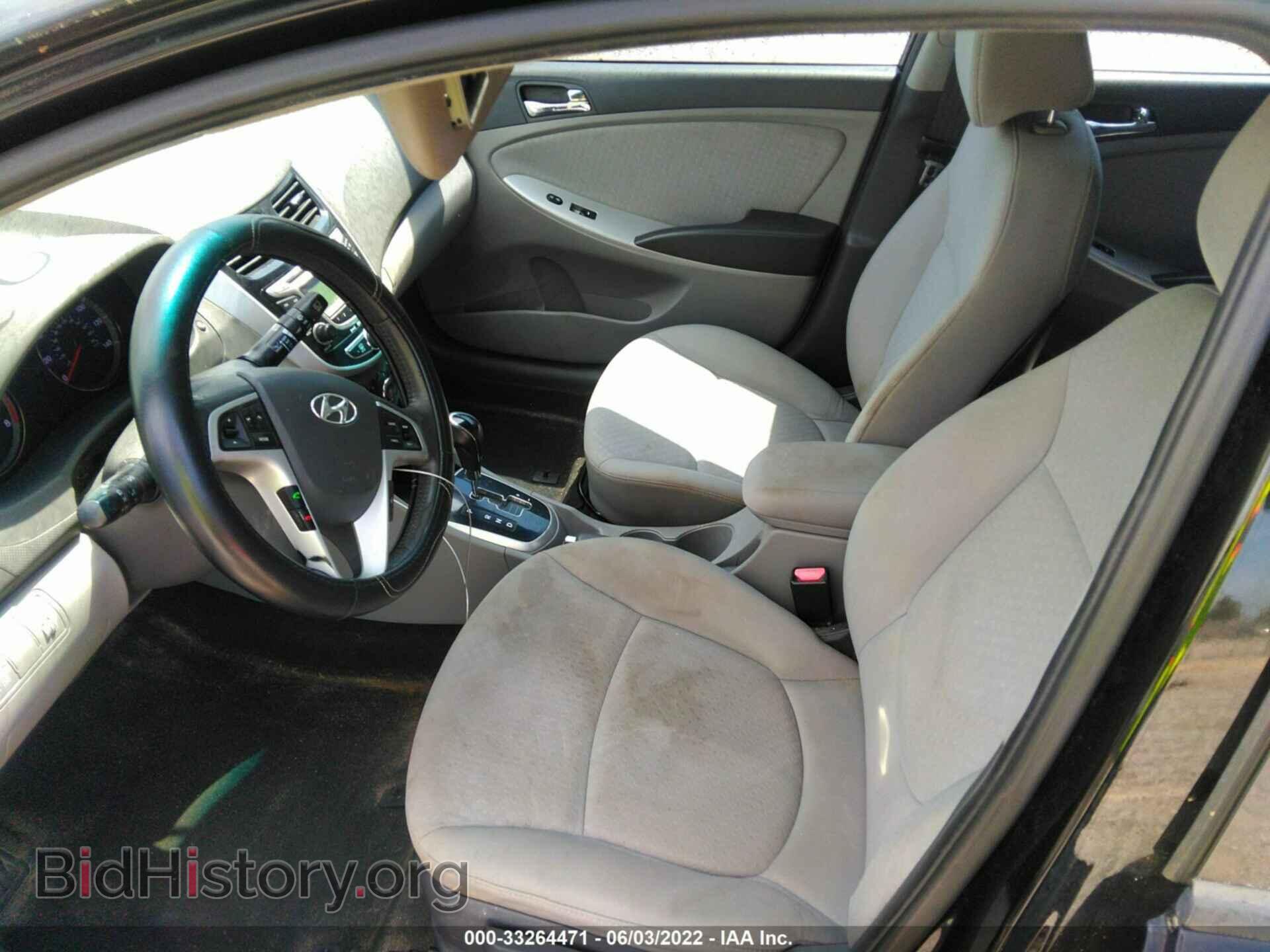 2013 HYUNDAI ACCENT - VIN: KMHCU5AE5DU073982 - Фото 5