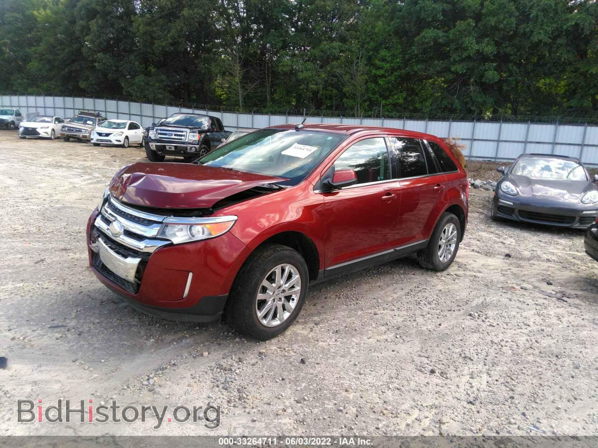 2014 FORD EDGE - VIN: 2FMDK3KC9EBA20351 - Фото 2