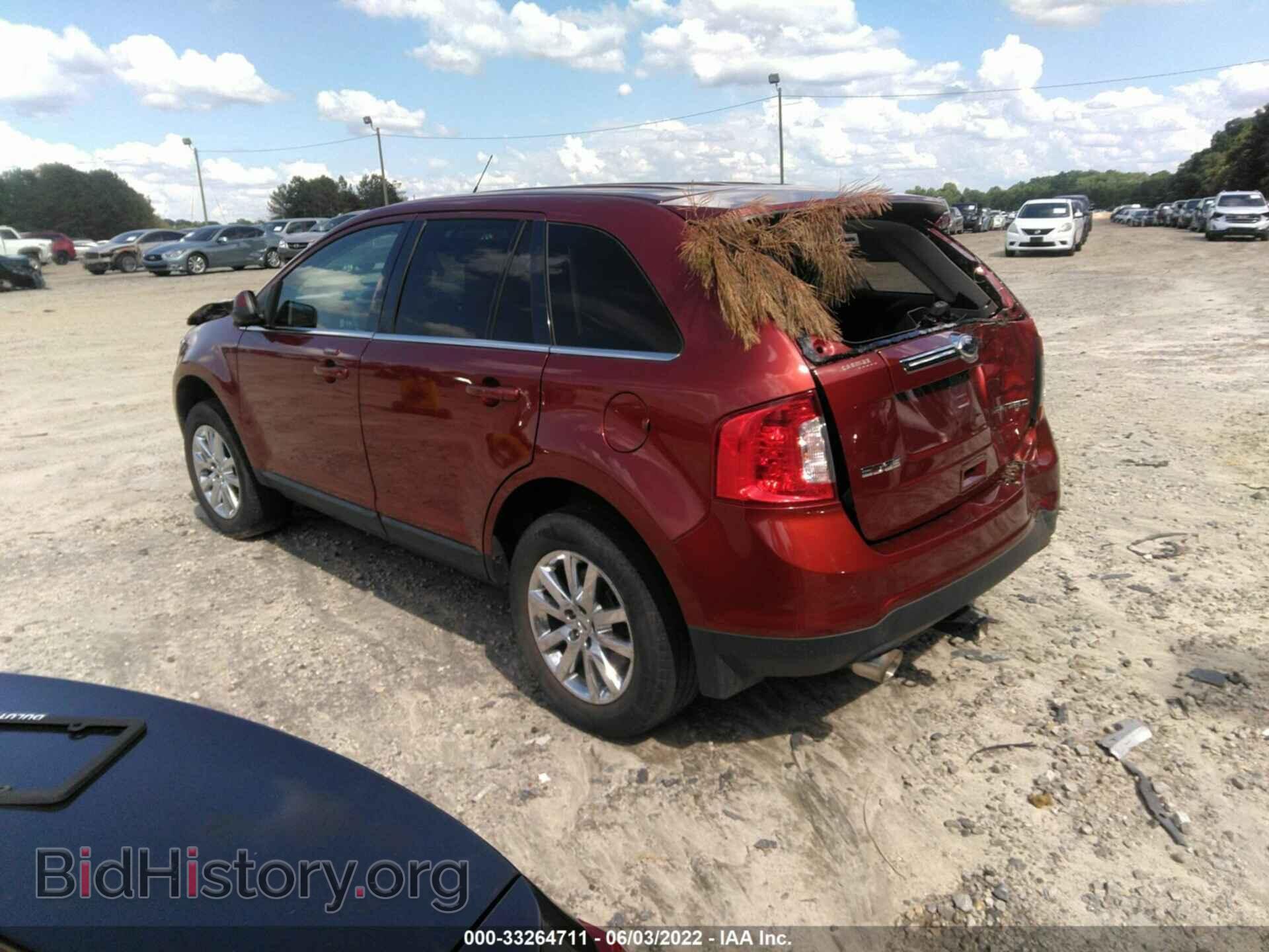 2014 FORD EDGE - VIN: 2FMDK3KC9EBA20351 - Фото 3
