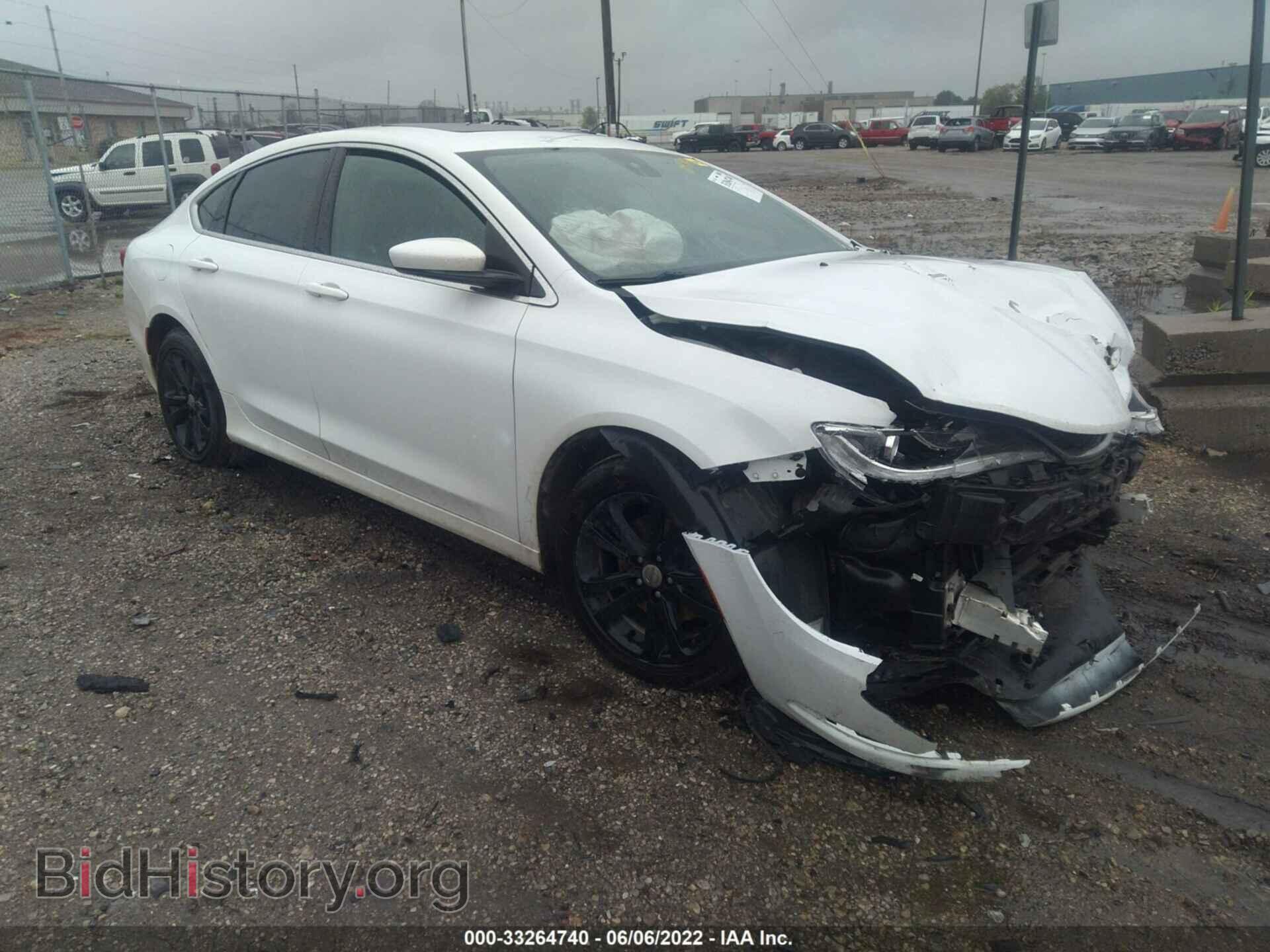 Фотография 1C3CCCAB5GN169308 - CHRYSLER 200 2016