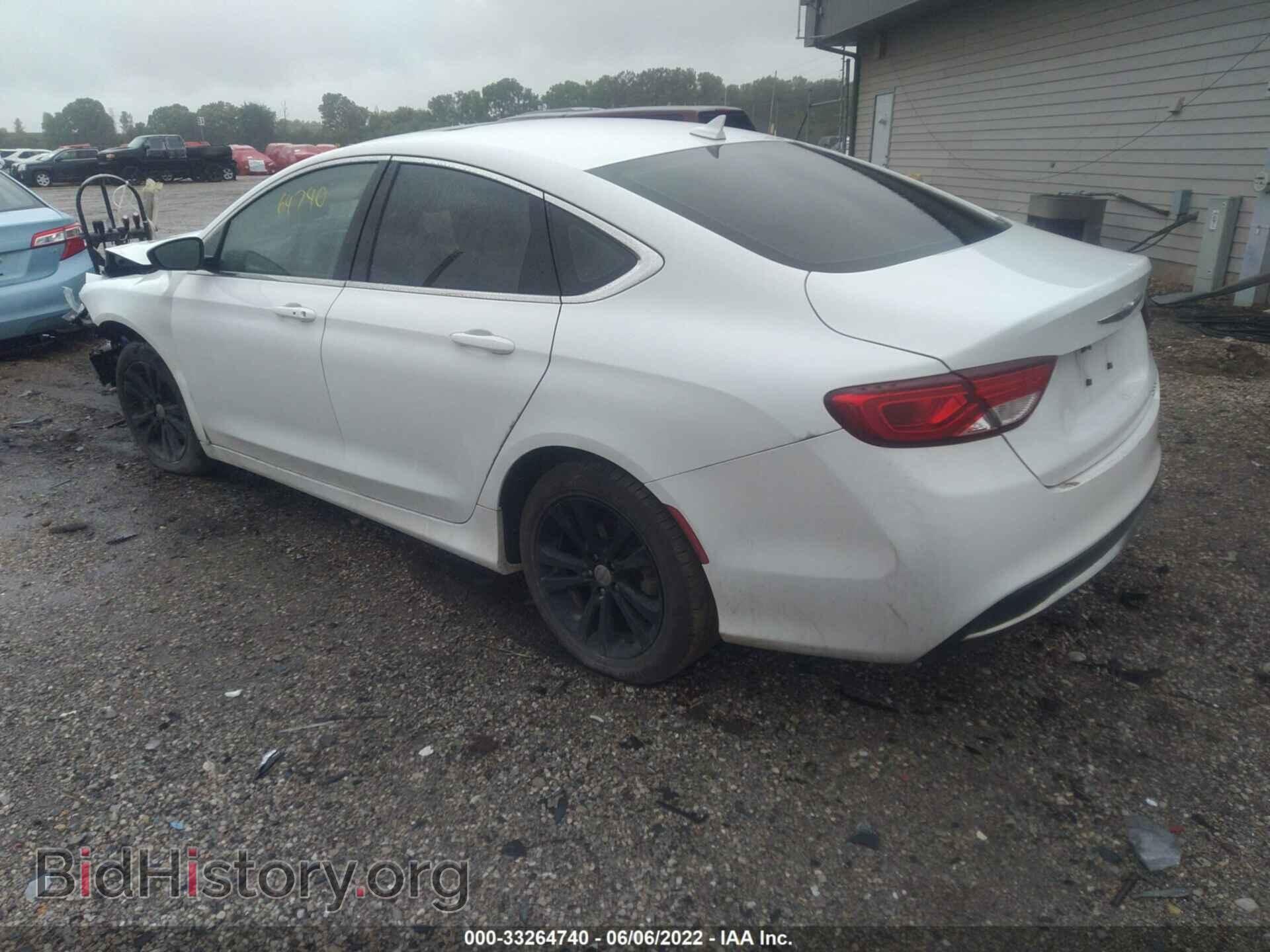 2016 CHRYSLER 200 - VIN: 1C3CCCAB5GN169308 - Фото 3