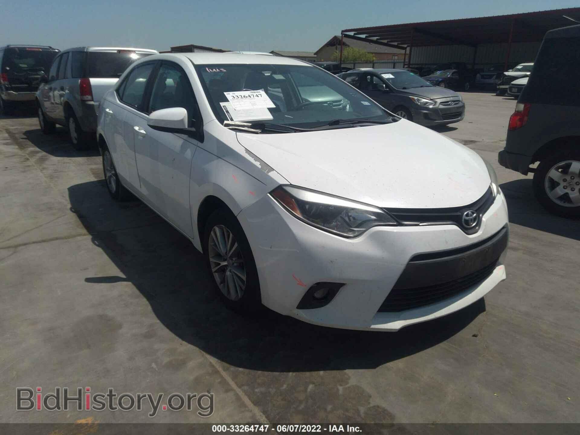 Фотография 5YFBURHE0EP164007 - TOYOTA COROLLA 2014