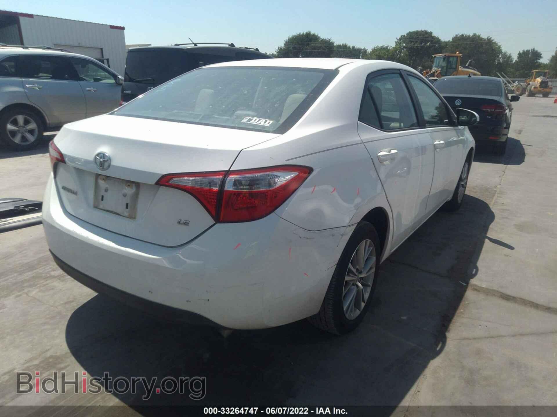 2014 TOYOTA COROLLA - VIN: 5YFBURHE0EP164007 - Photo 4