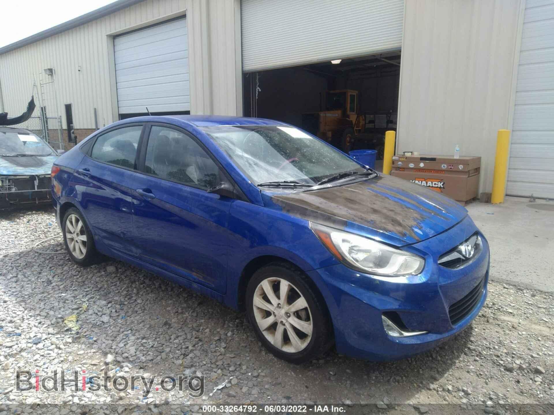 Фотография KMHCU4AE2CU045582 - HYUNDAI ACCENT 2012