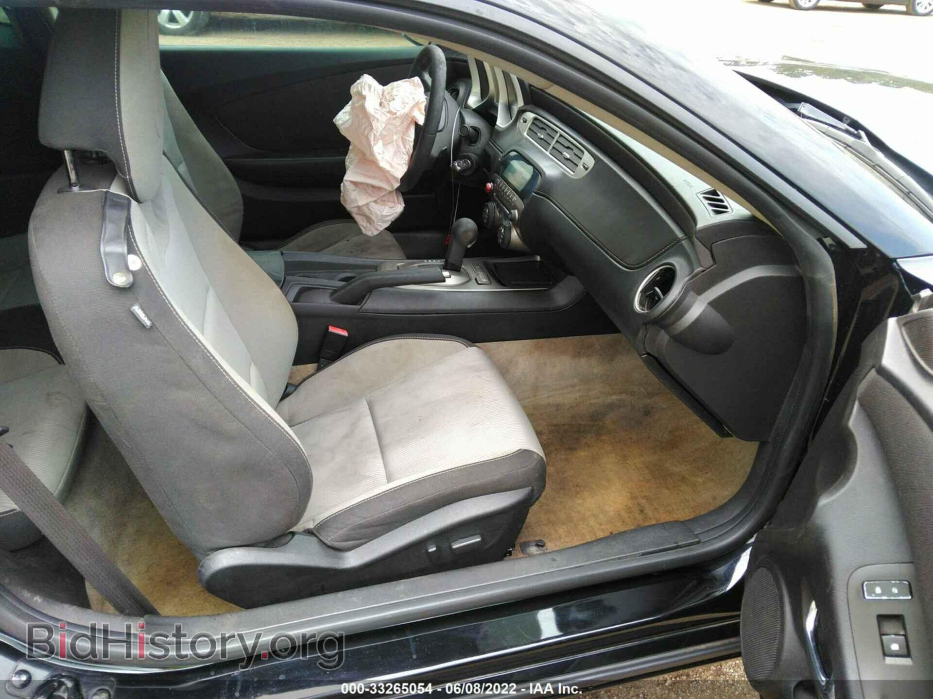 2012 CHEVROLET CAMARO - VIN: 2G1FB1E33C9124506 - Фото 5