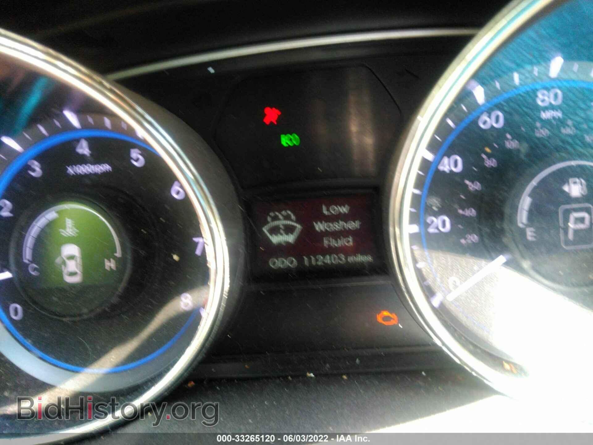 2012 HYUNDAI SONATA - VIN: 5NPEB4AC1CH441997 - Фото 7