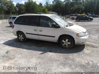 2006 Dodge CARAVAN SXT, white — VIN 1D8GP45R76B554238, IAAI
