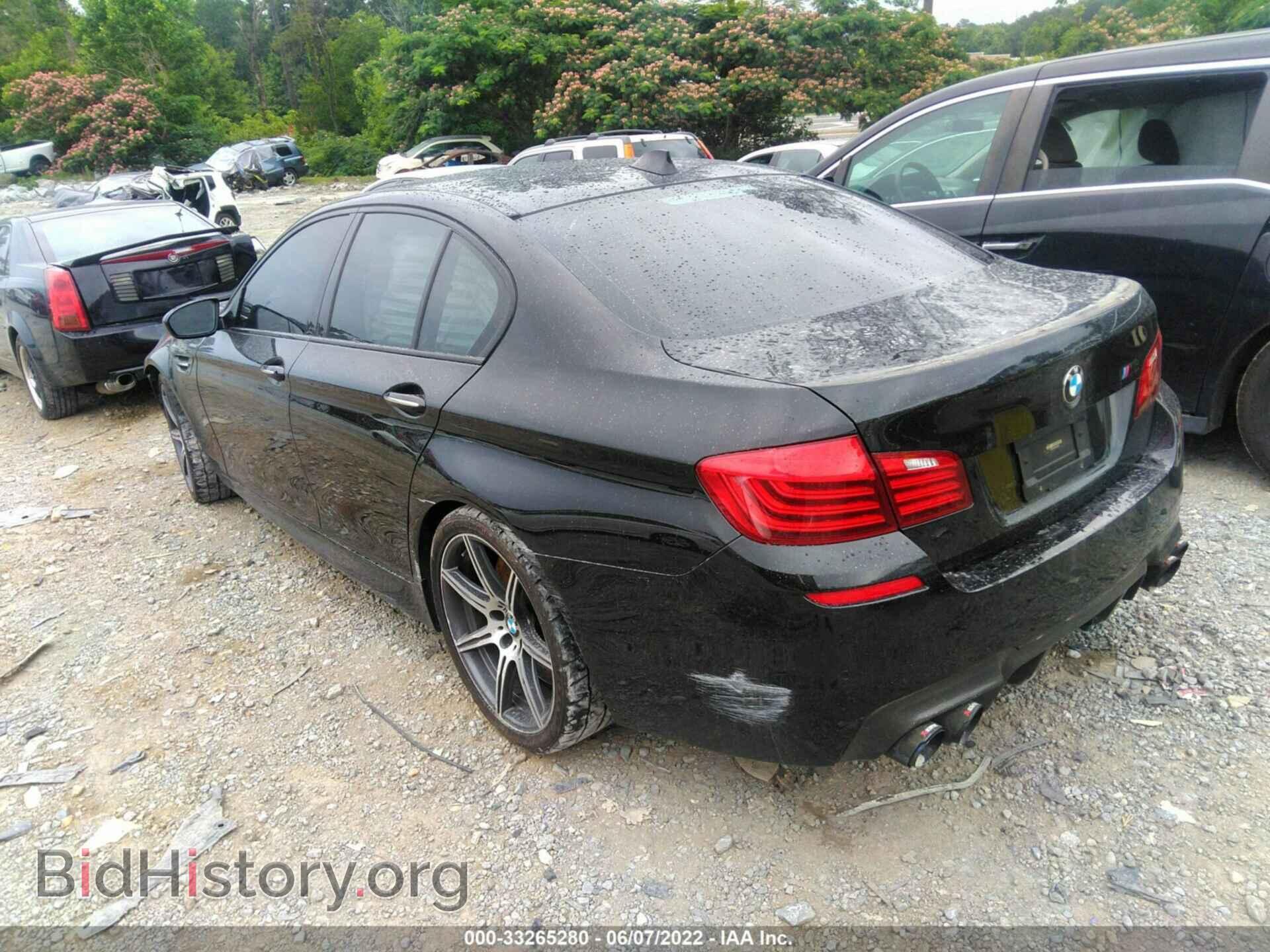 2015 BMW M5 - VIN: WBSFV9C50FD594848 - Фото 3
