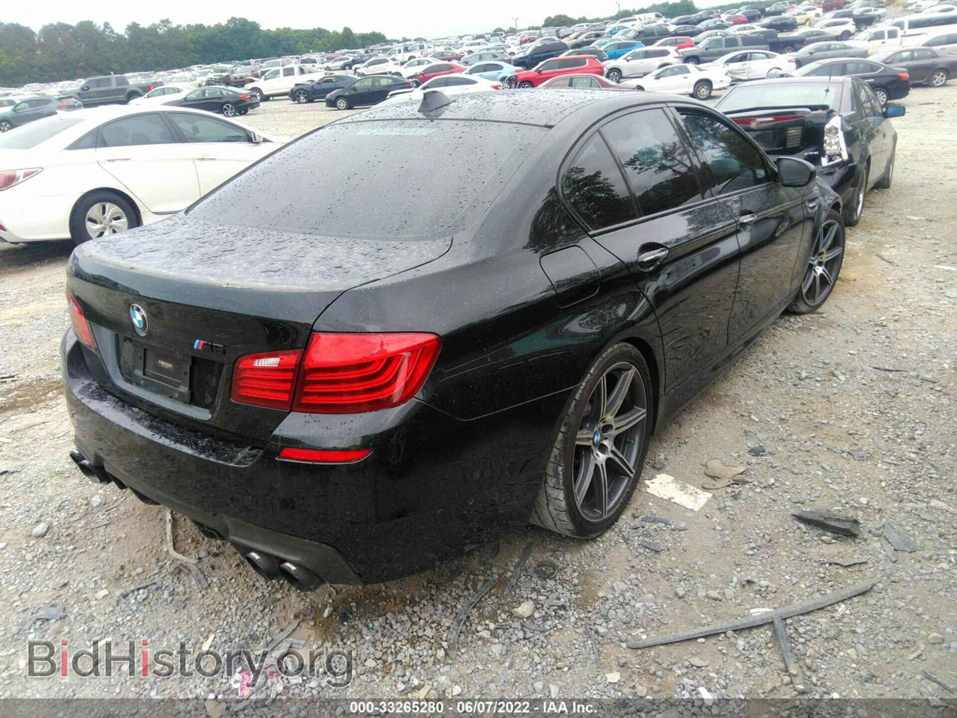 2015 BMW M5 - VIN: WBSFV9C50FD594848 - Фото 4