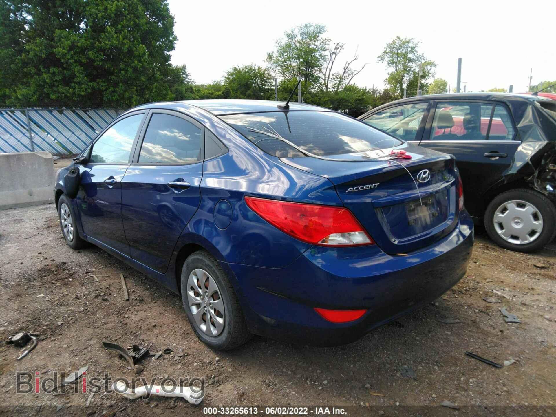 2016 HYUNDAI ACCENT - VIN: KMHCT4AE9GU033146 - Фото 3
