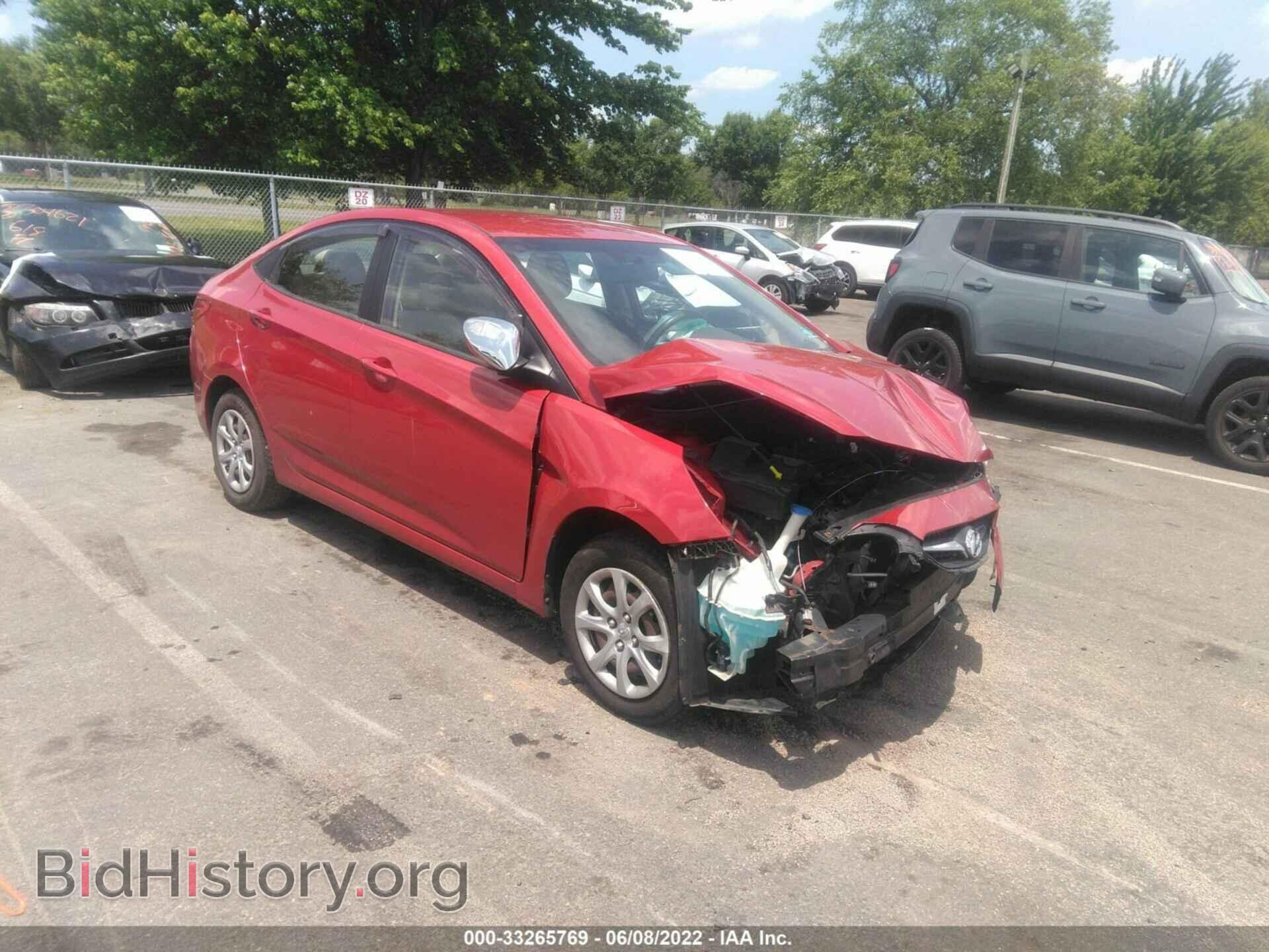 Фотография KMHCT4AE0CU223539 - HYUNDAI ACCENT 2012