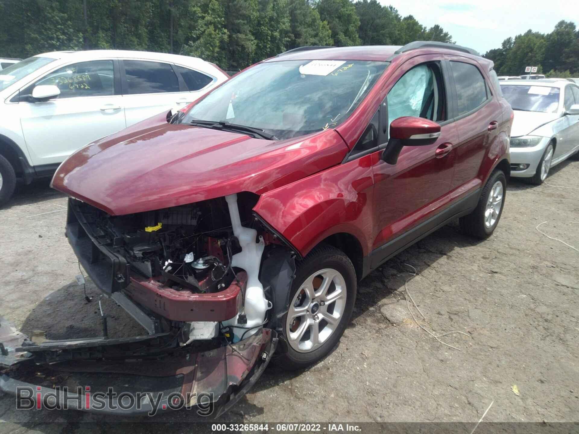 2020 FORD ECOSPORT - VIN: MAJ3S2GEXLC391073 - Фото 2