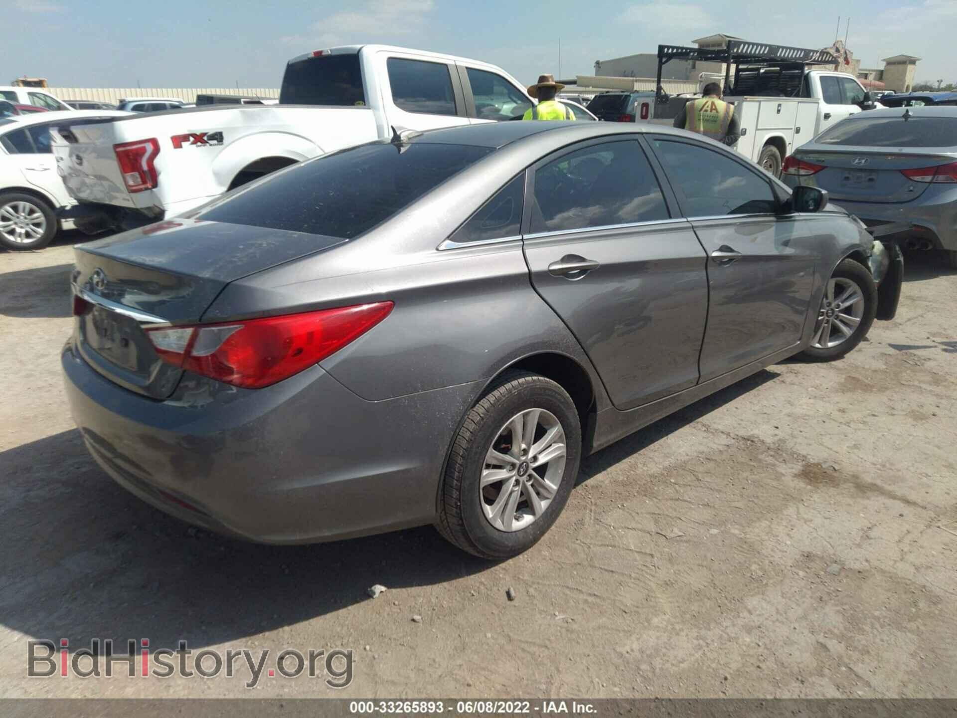 2013 HYUNDAI SONATA - VIN: 5NPEB4AC6DH552742 - Фото 4