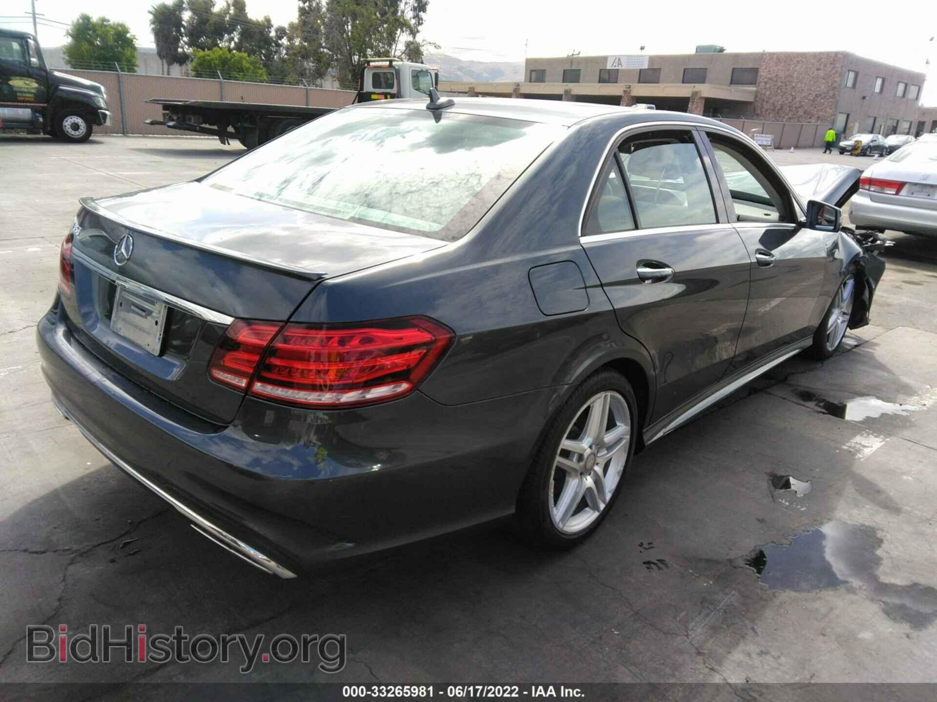 2014 MERCEDES-BENZ E-CLASS - VIN: WDDHF5KB1EA837392 - Фото 4