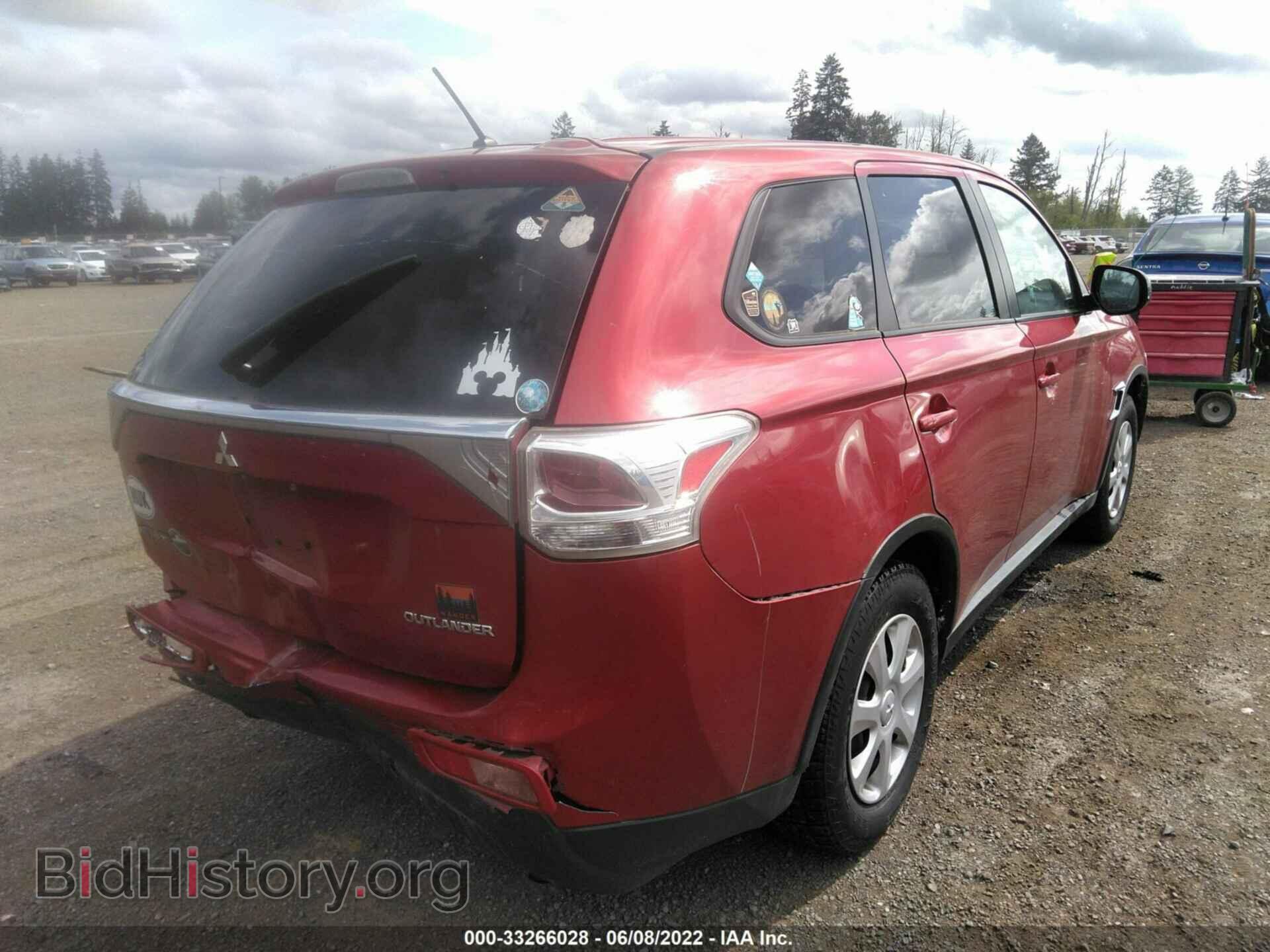 2015 MITSUBISHI OUTLANDER - VIN: JA4AD2A39FZ012918 - Фото 4