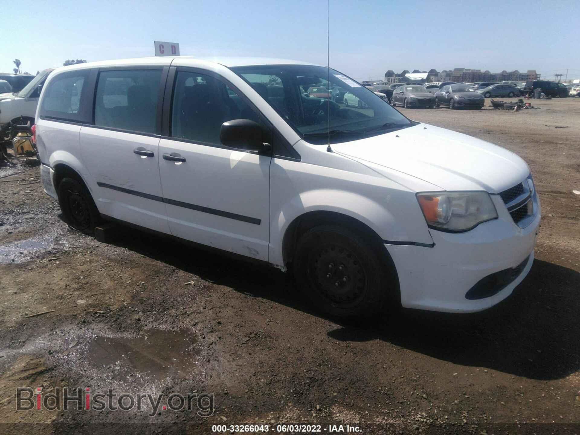 Photo 2C4RDGBGXCR219976 - DODGE GRAND CARAVAN 2012
