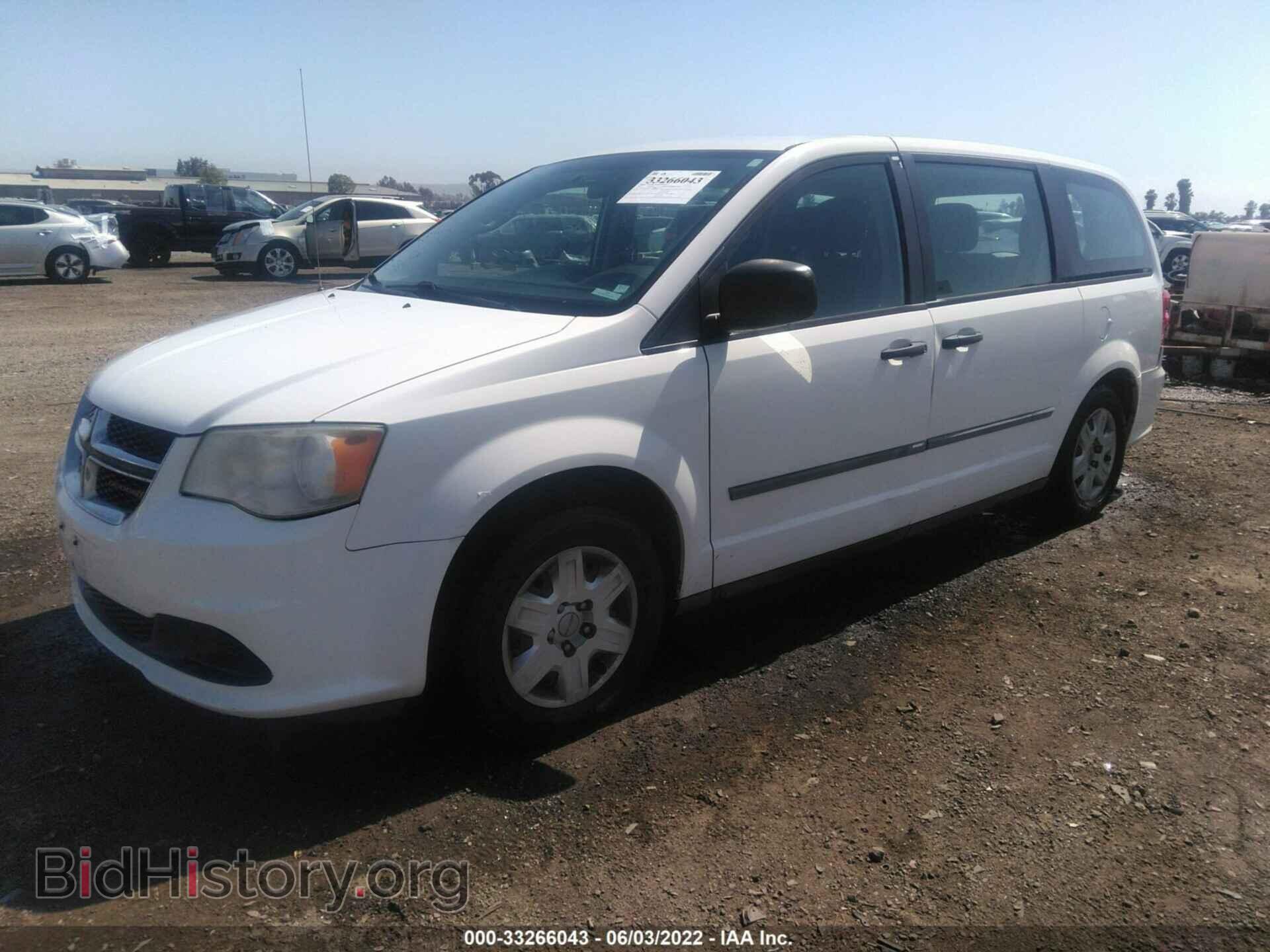 2012 DODGE GRAND CARAVAN - VIN: 2C4RDGBGXCR219976 - Фото 2