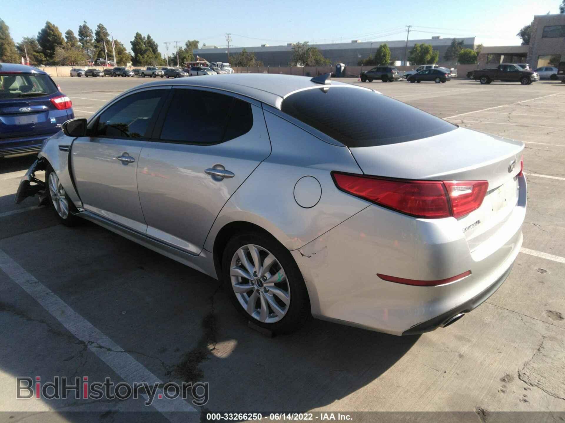 2015 KIA OPTIMA - VIN: 5XXGM4A74FG451705 - Photo 3
