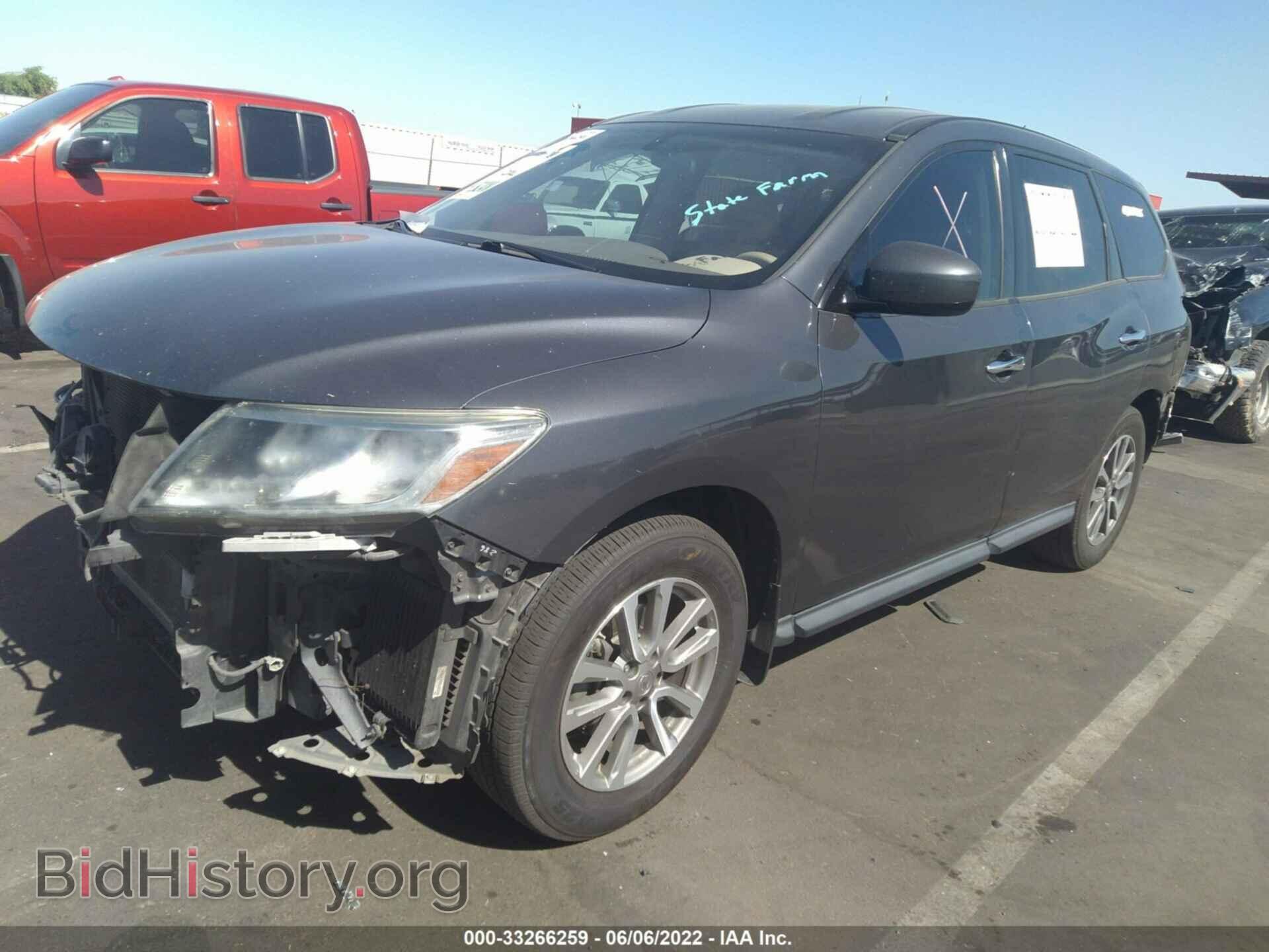 2014 NISSAN PATHFINDER - VIN: 5N1AR2MN6EC637052 - Фото 2