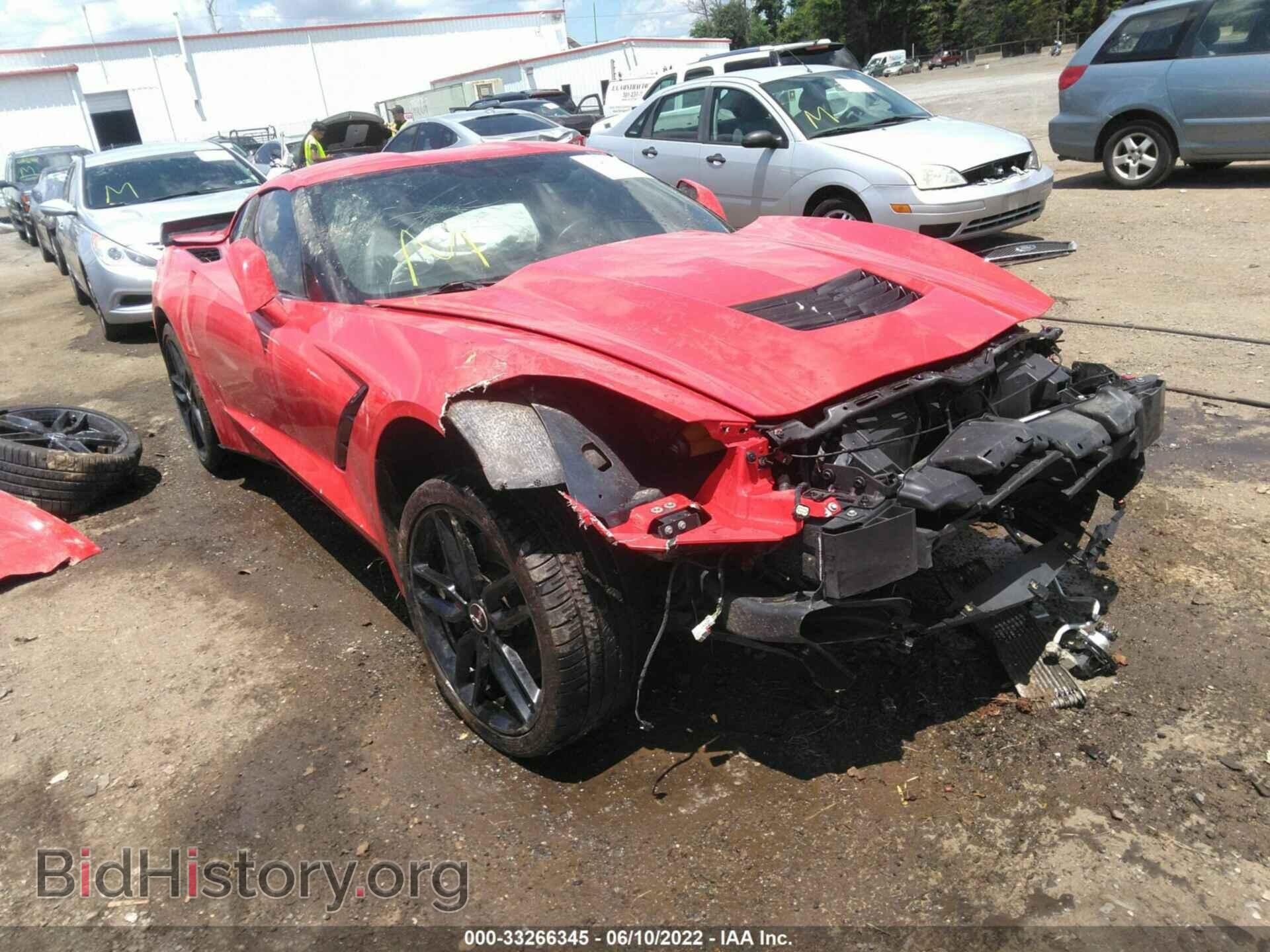 Photo 1G1YK2D75G5115974 - CHEVROLET CORVETTE 2016
