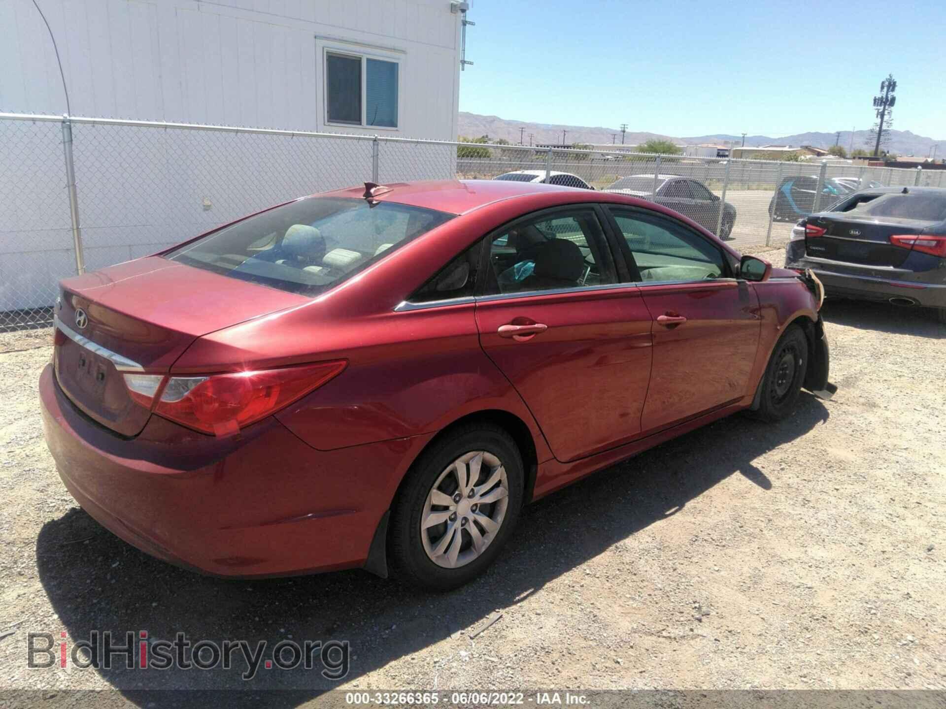 2013 HYUNDAI SONATA - VIN: 5NPEB4AC4DH579857 - Фото 4