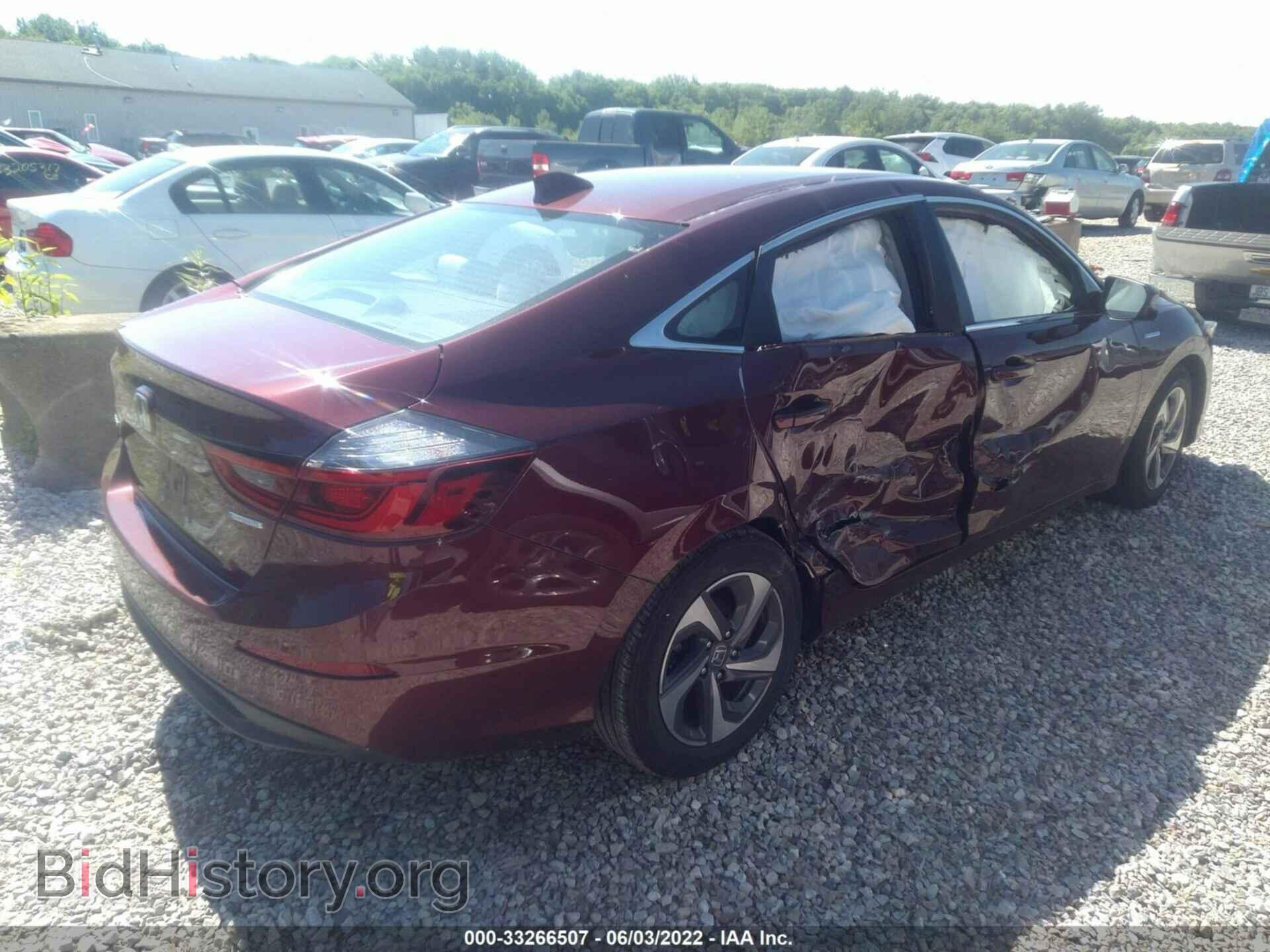 2019 HONDA INSIGHT - VIN: 19XZE4F51KE006161 - Фото 4