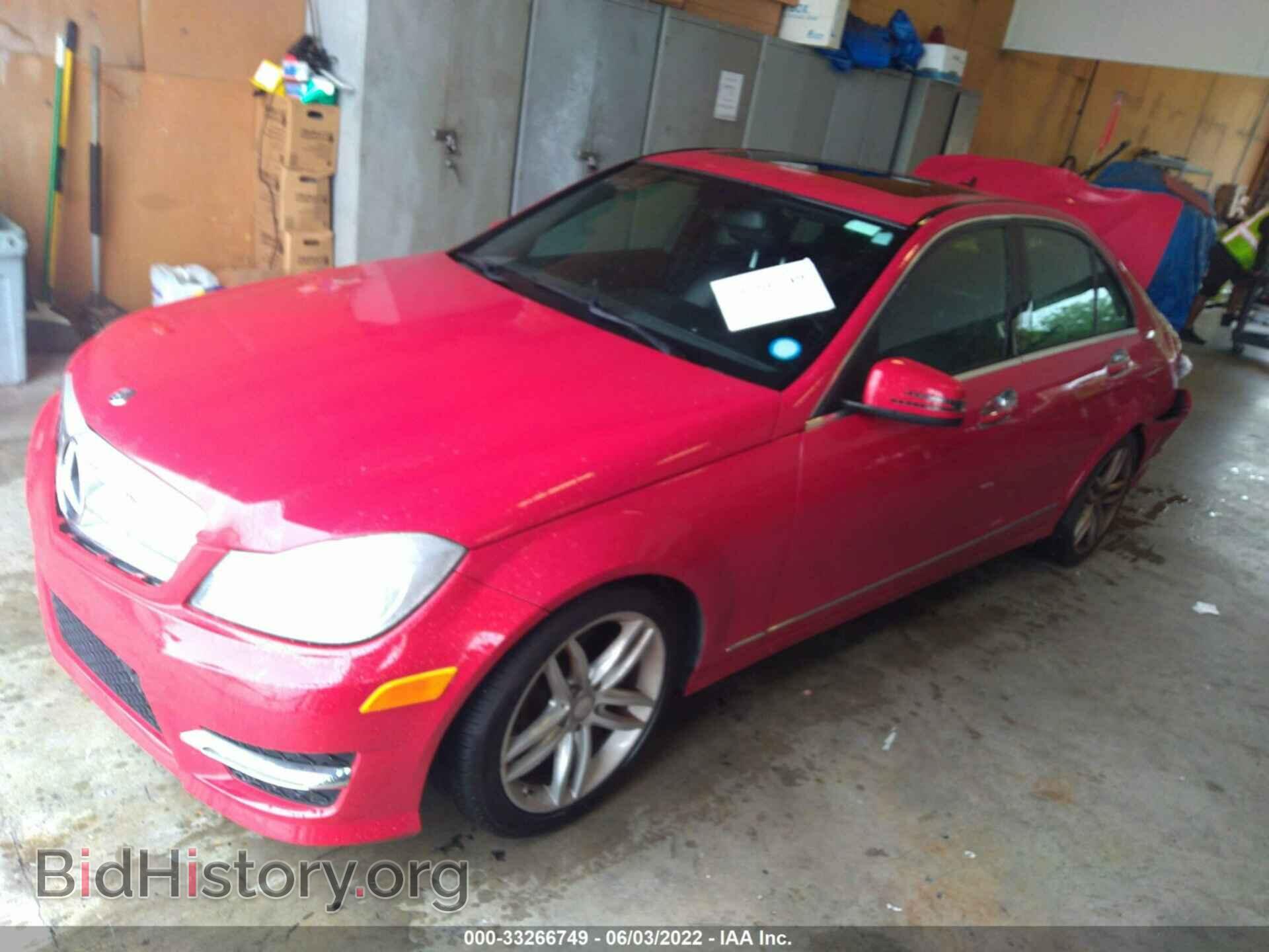 2012 MERCEDES-BENZ C-CLASS - VIN: WDDGF8BBXCA726785 - Фото 2