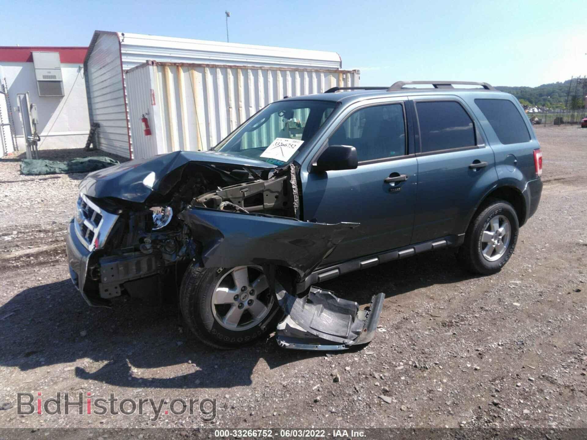 2011 FORD ESCAPE - VIN: 1FMCU9D76BKA80033 - Фото 2