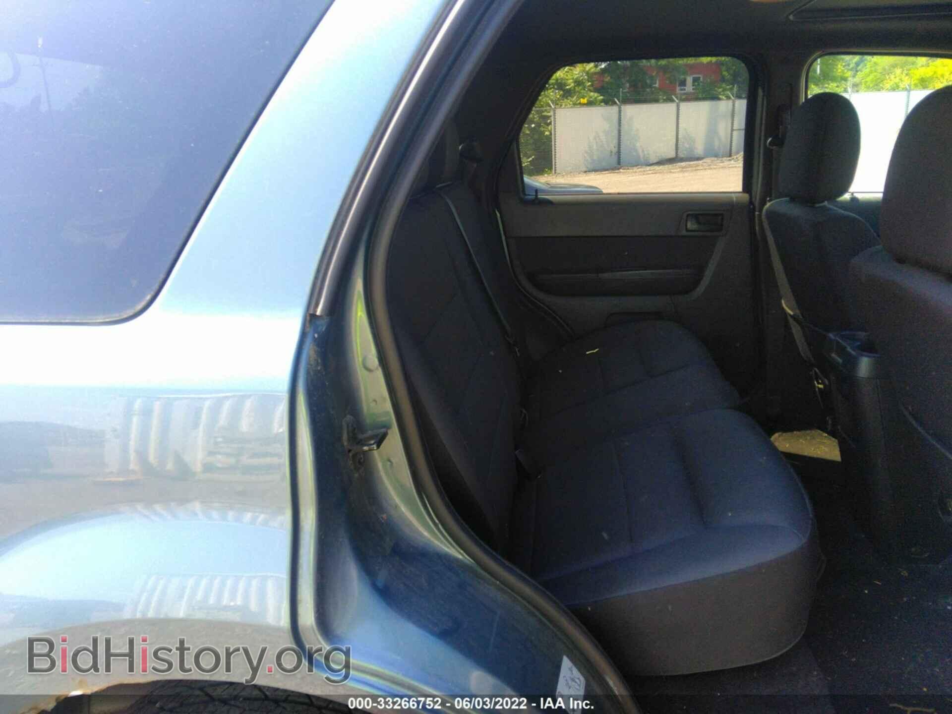 2011 FORD ESCAPE - VIN: 1FMCU9D76BKA80033 - Фото 8