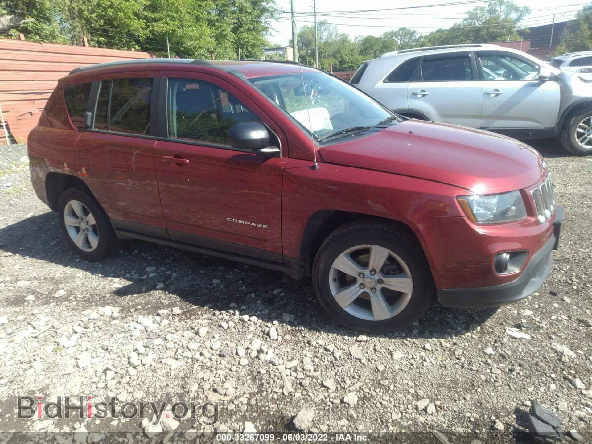 Фотография 1C4NJDBB5GD779259 - JEEP COMPASS 2016
