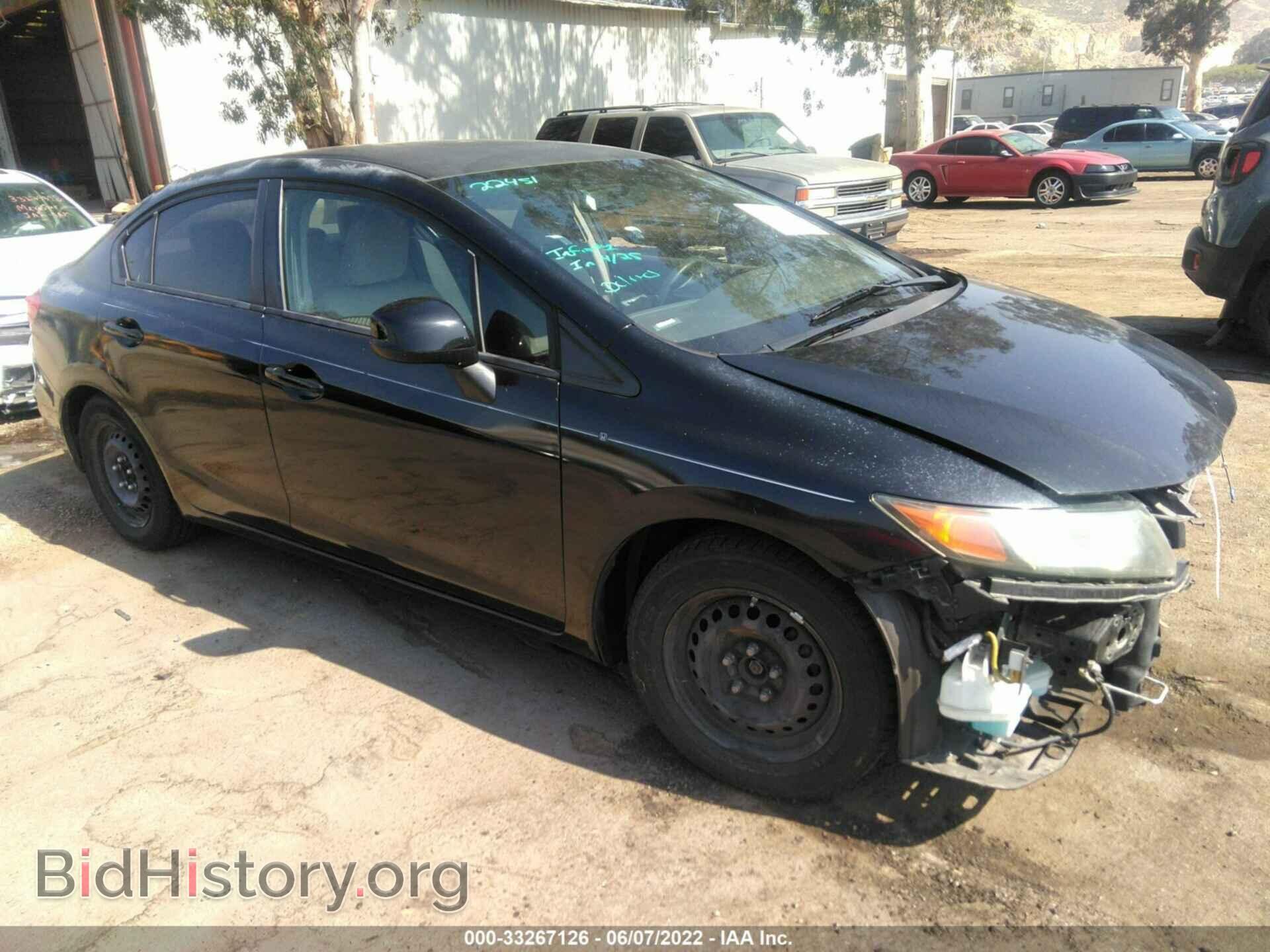 Фотография 2HGFB2F5XCH613022 - HONDA CIVIC SDN 2012