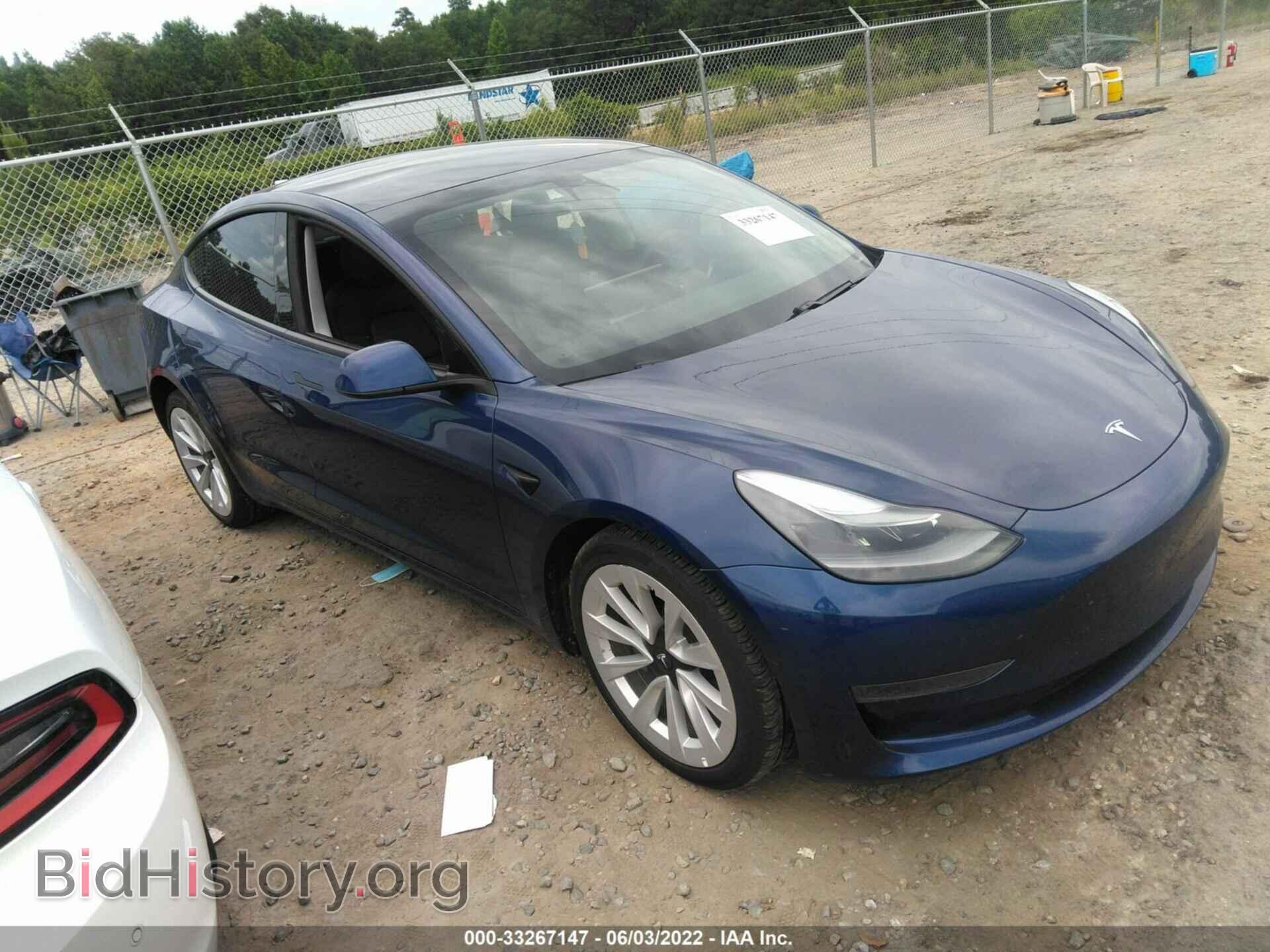 Photo 5YJ3E1EA6MF047157 - TESLA MODEL 3 2021