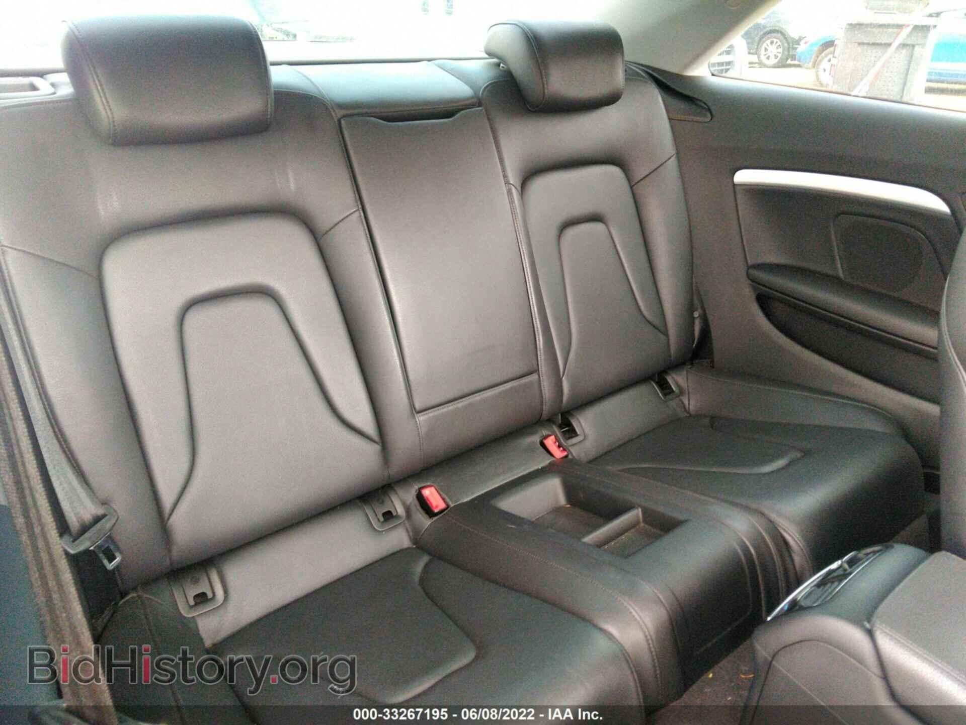 2012 AUDI A5 - VIN: WAULFAFR6CA001592 - Фото 8