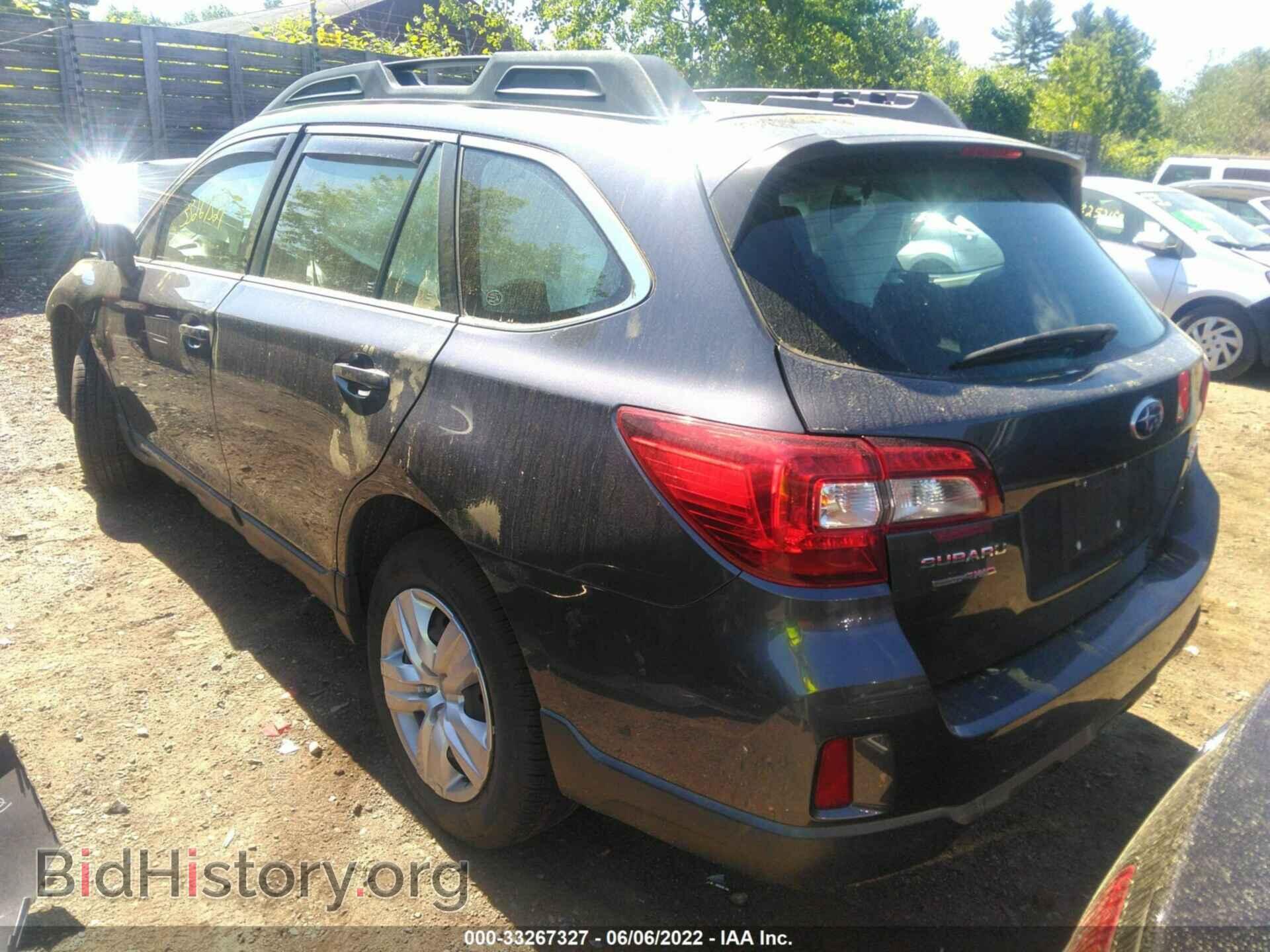 2015 SUBARU OUTBACK - VIN: 4S4BSAAC3F3252944 - Фото 3