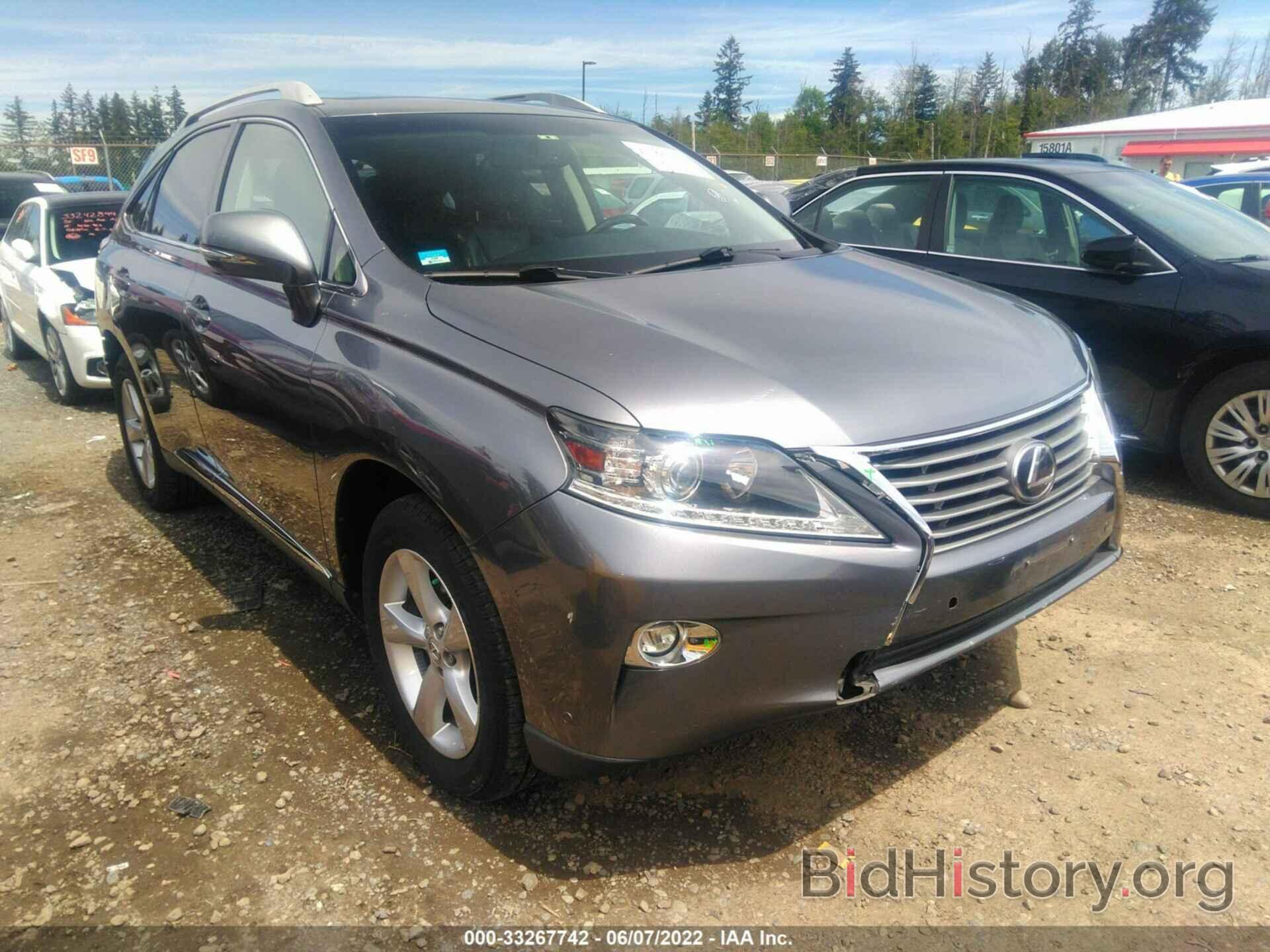 Фотография JTJBK1BA3F2472332 - LEXUS RX 350 2015