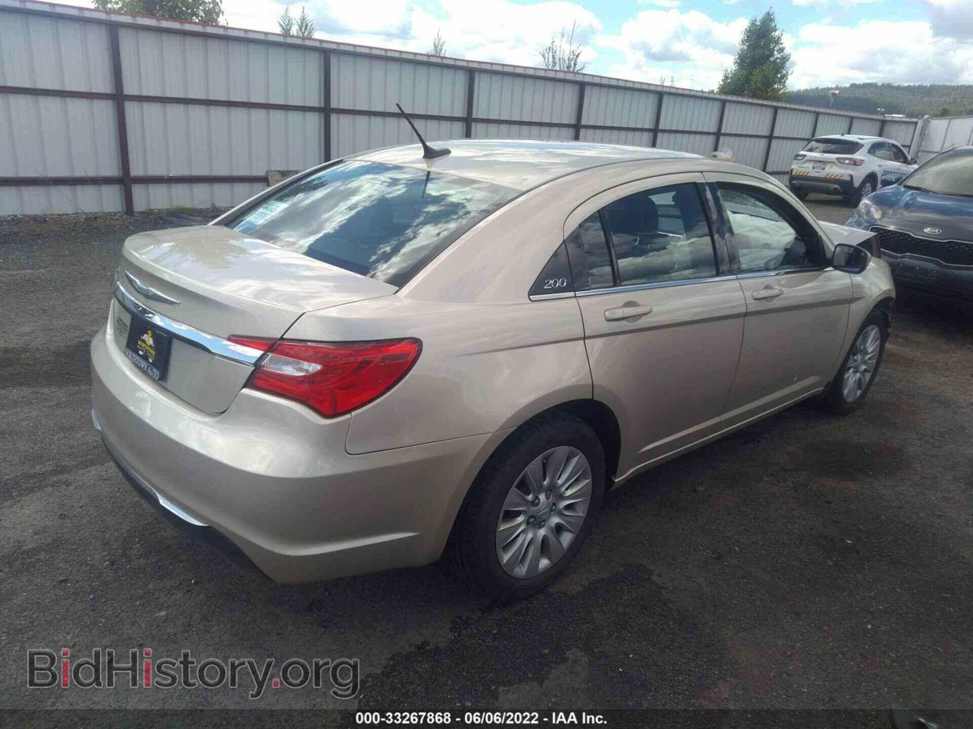 2014 CHRYSLER 200 - VIN: 1C3CCBAB7EN170998 - Фото 4