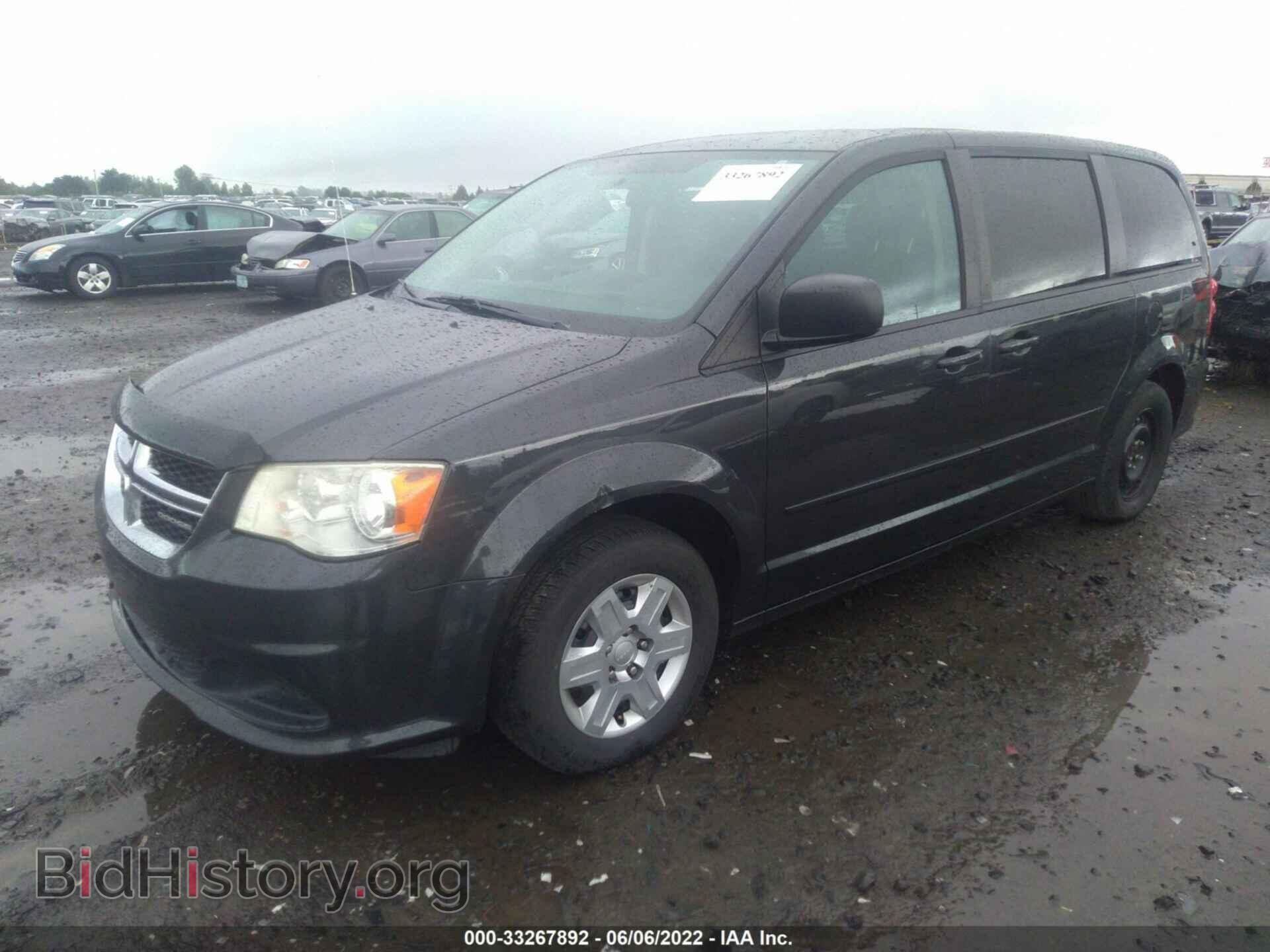 2012 DODGE GRAND CARAVAN - VIN: 2C4RDGBG8CR229793 - Фото 2