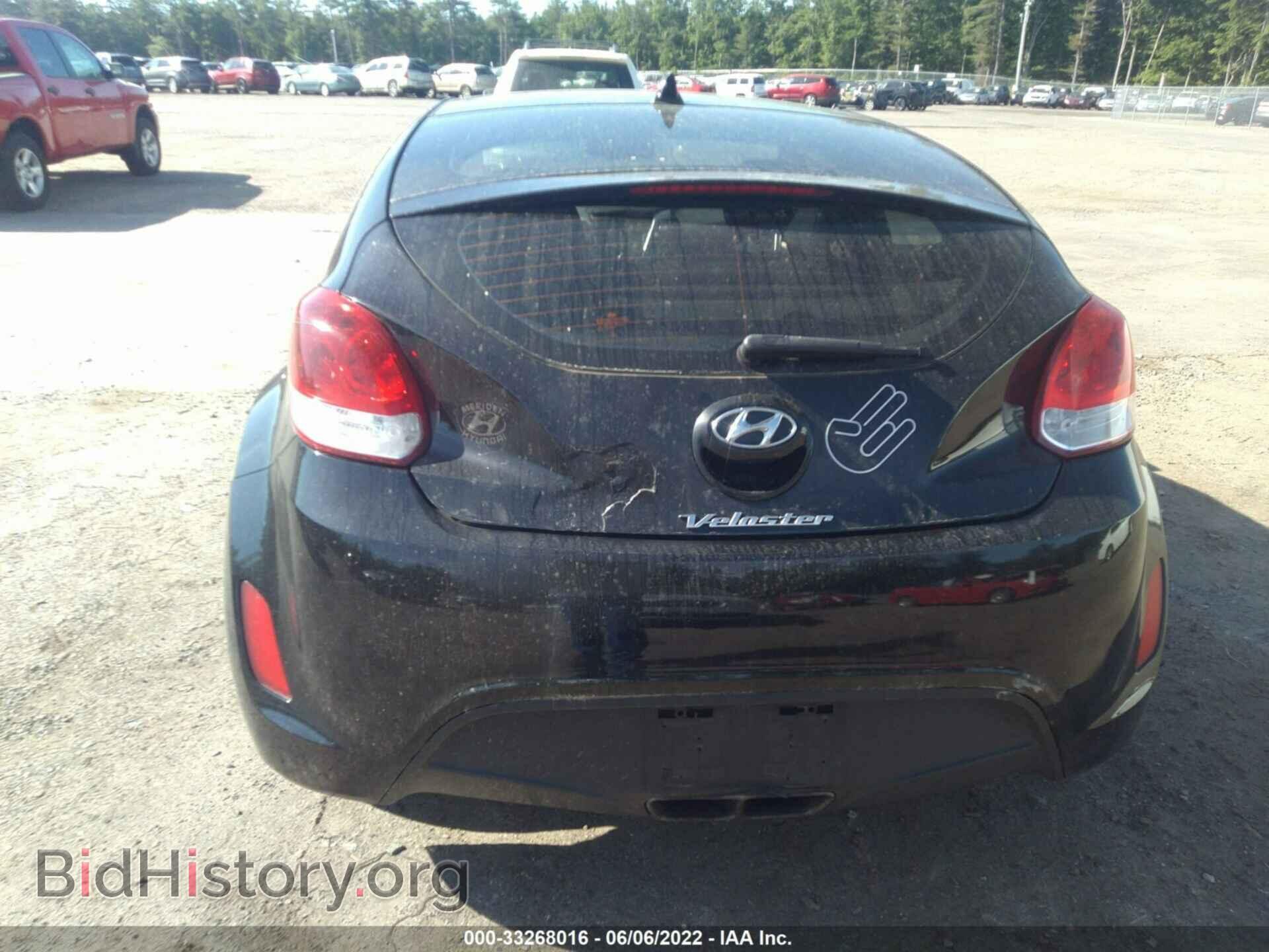 2012 HYUNDAI VELOSTER - VIN: KMHTC6AD7CU074890 - Фото 6