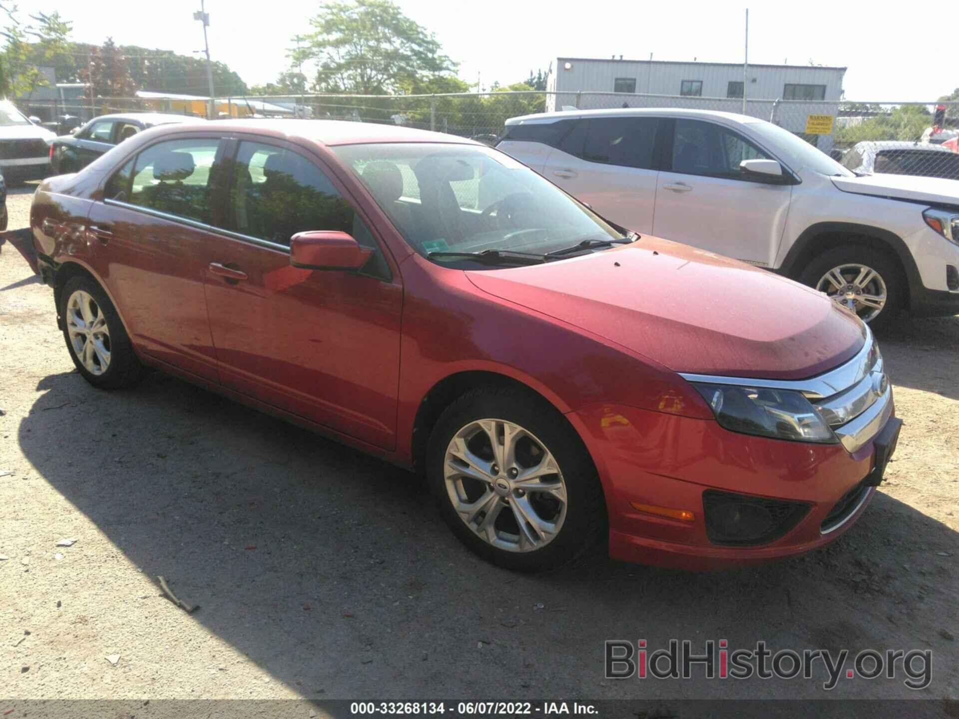 Photo 3FAHP0HA7CR241284 - FORD FUSION 2012