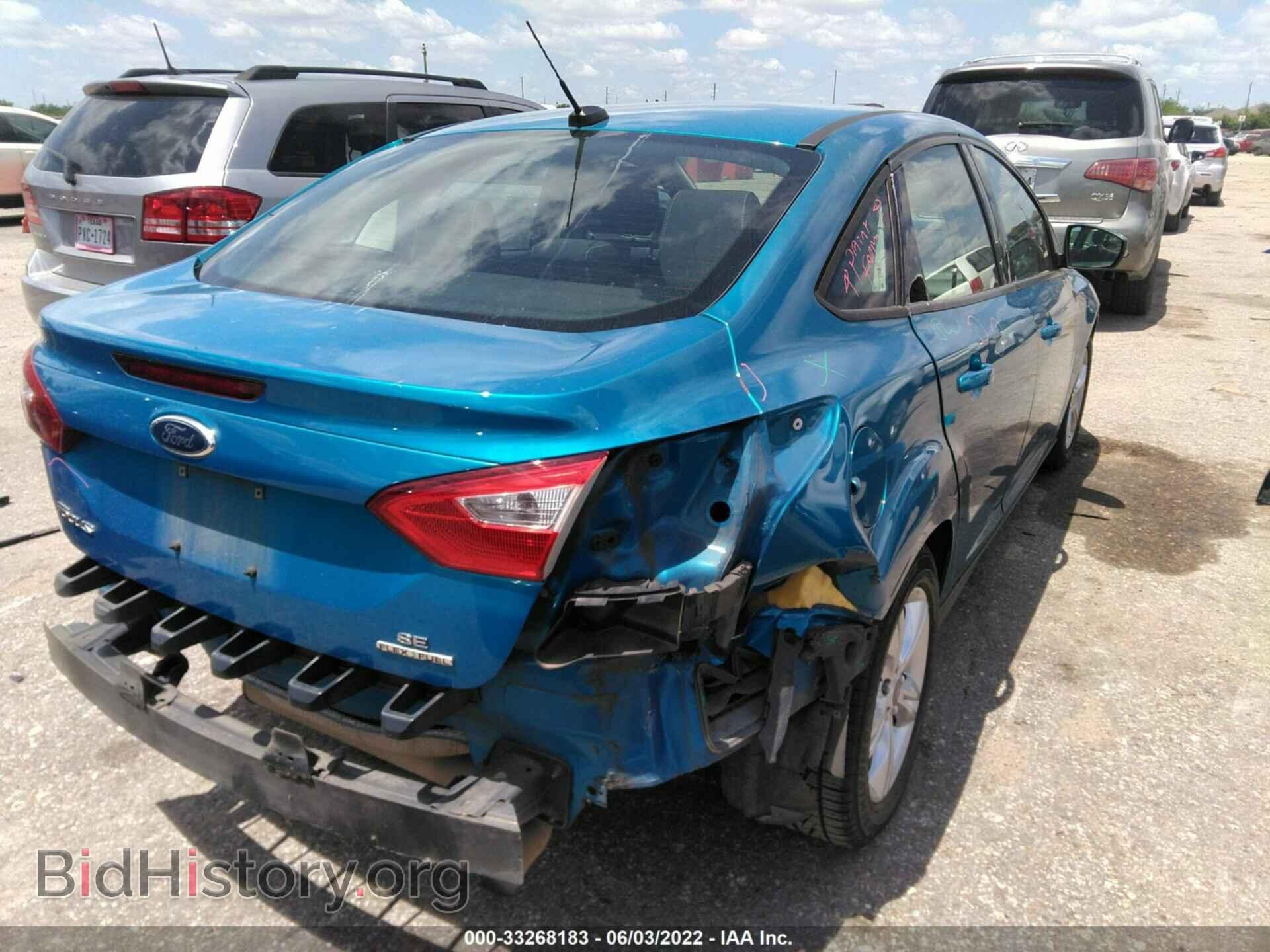 2014 FORD FOCUS - VIN: 1FADP3F2XEL362209 - Фото 4
