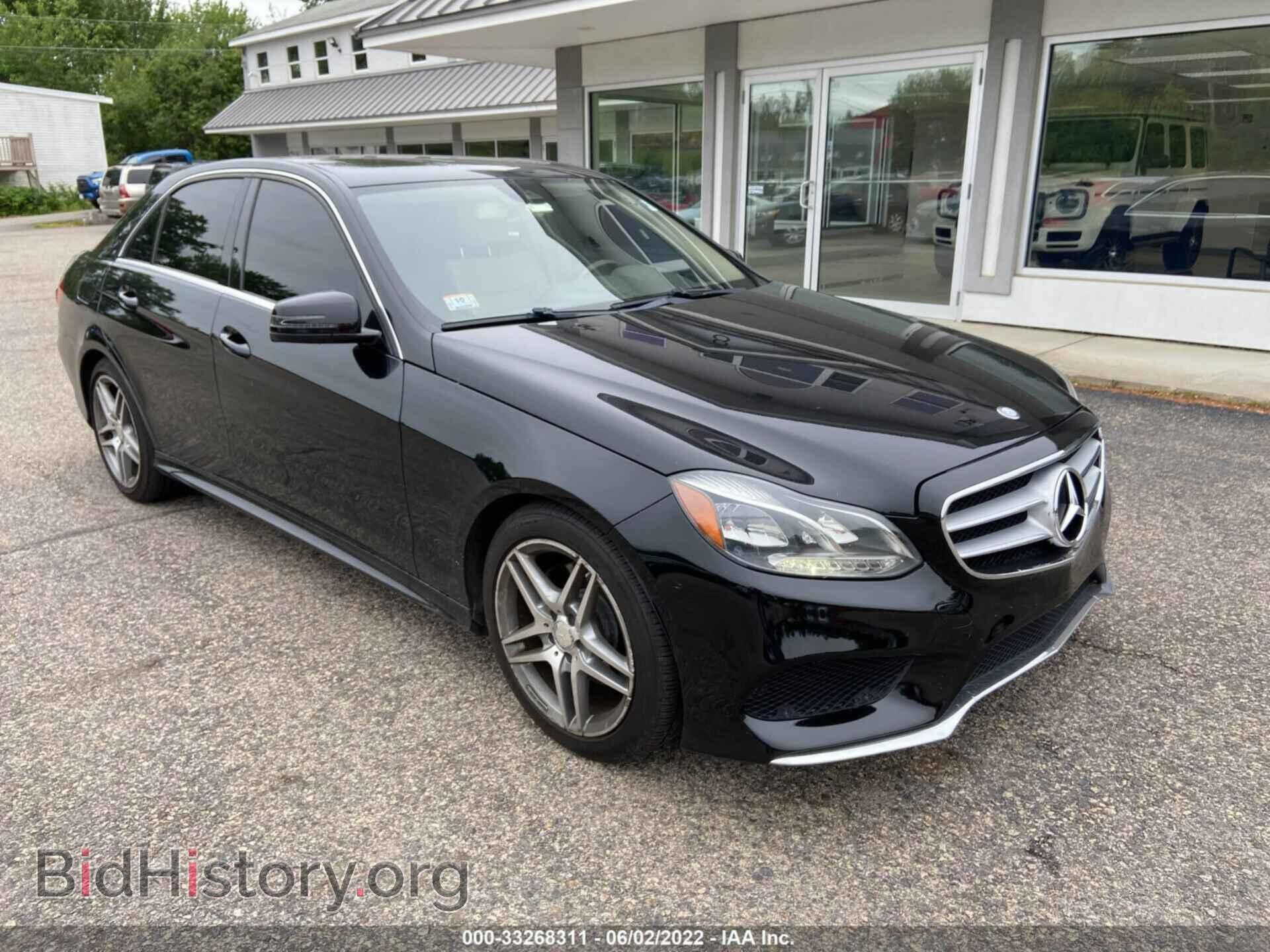 Photo WDDHF8JB2EA866872 - MERCEDES-BENZ E-CLASS 2014
