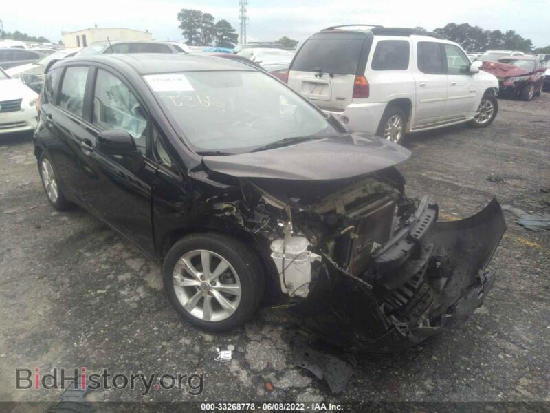 2014 Nissan VERSA NOTE SV (VIN 3N1CE2CPXEL365964) — photo 1 of 11, IAAI, damage: front end