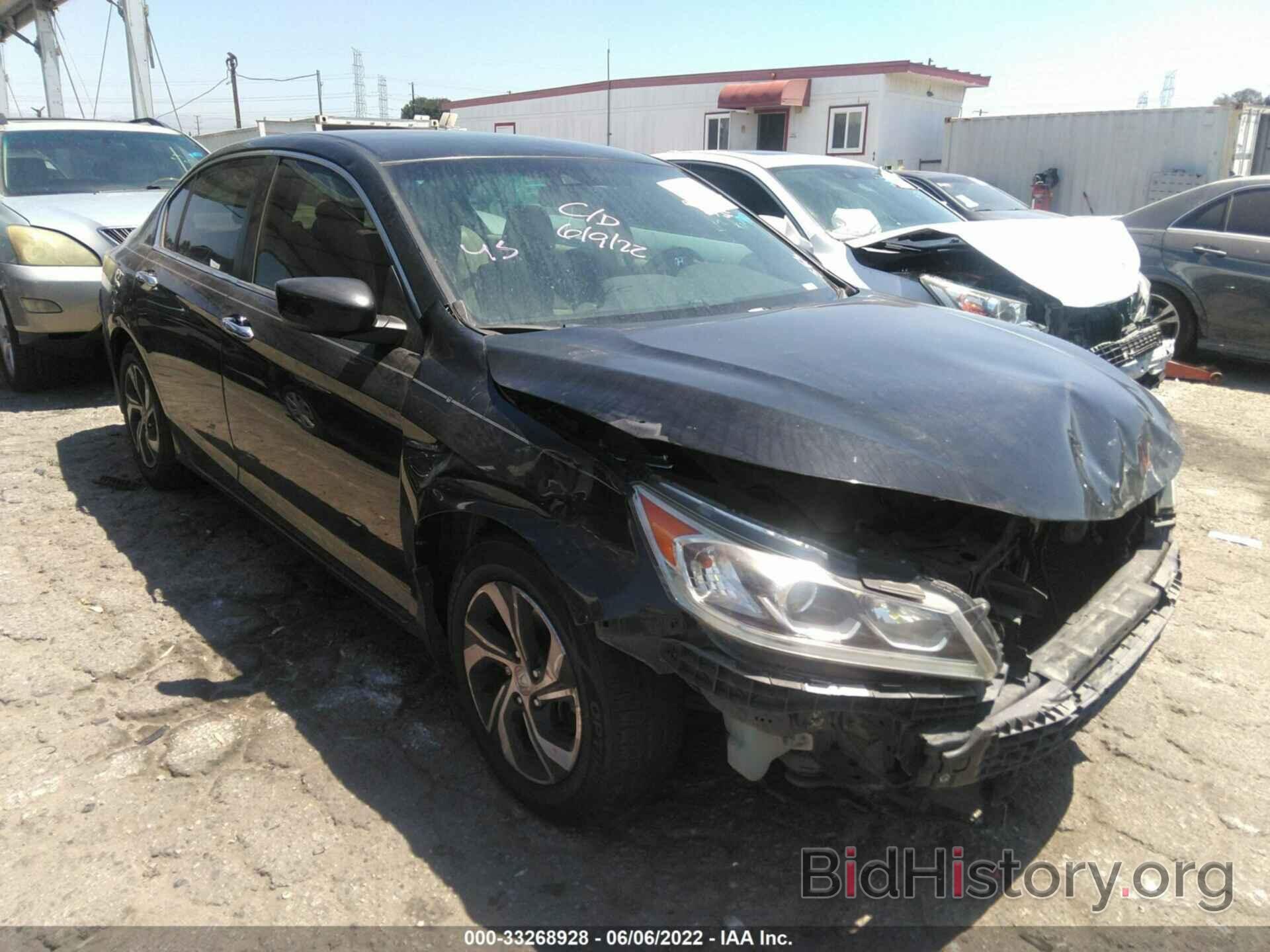 Photo 1HGCR2F31GA041372 - HONDA ACCORD SEDAN 2016