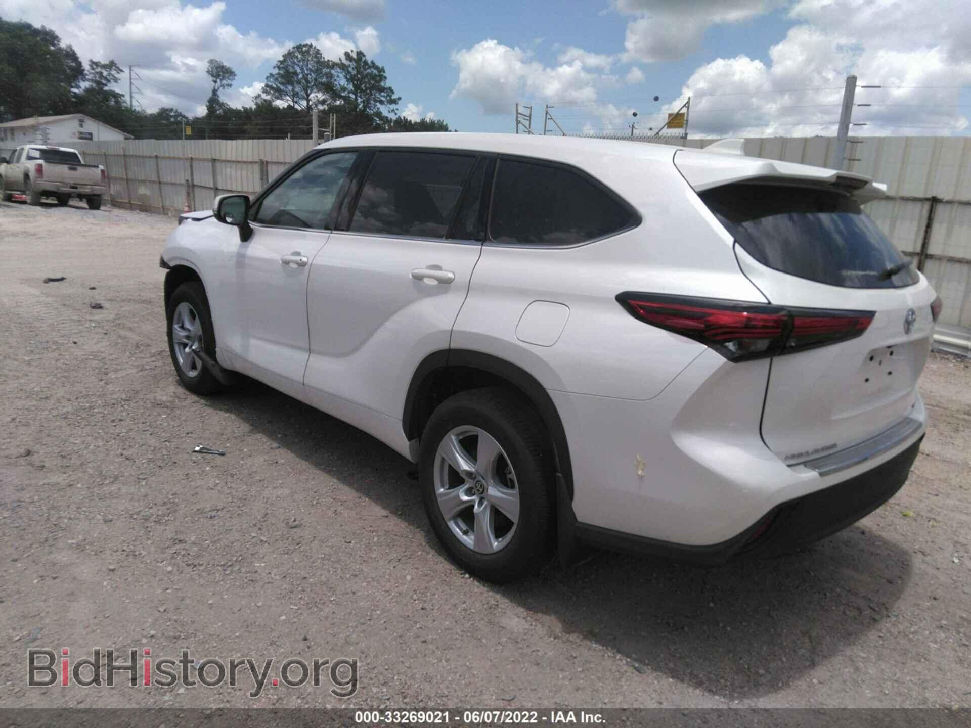 2021 TOYOTA HIGHLANDER - VIN: 5TDZZRAH2MS052853 - Фото 3