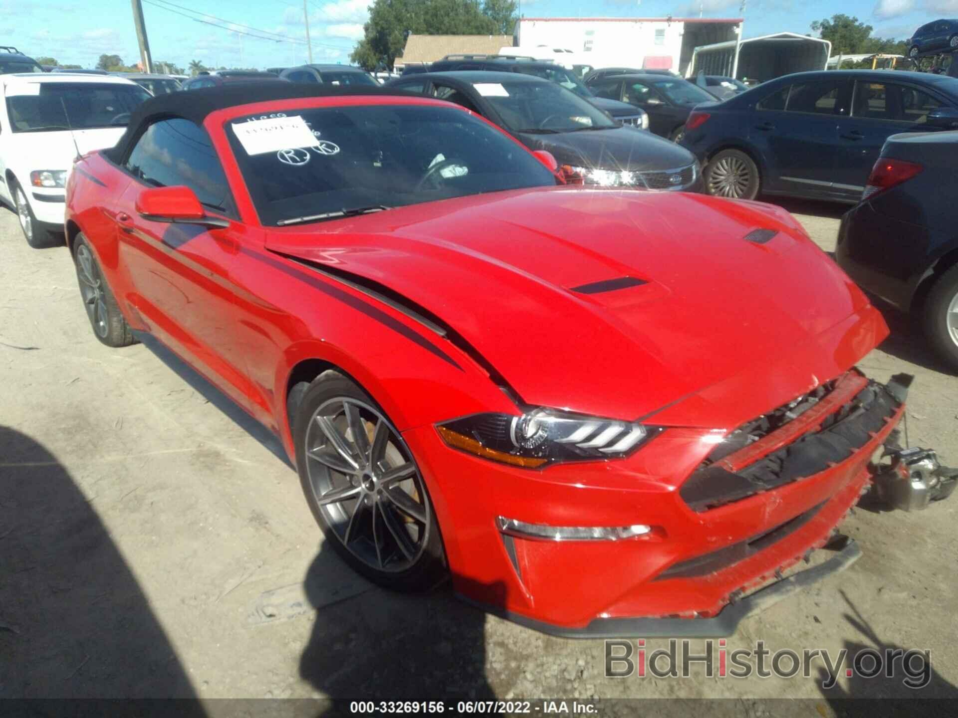 Photo 1FATP8UH9K5159618 - FORD MUSTANG 2019
