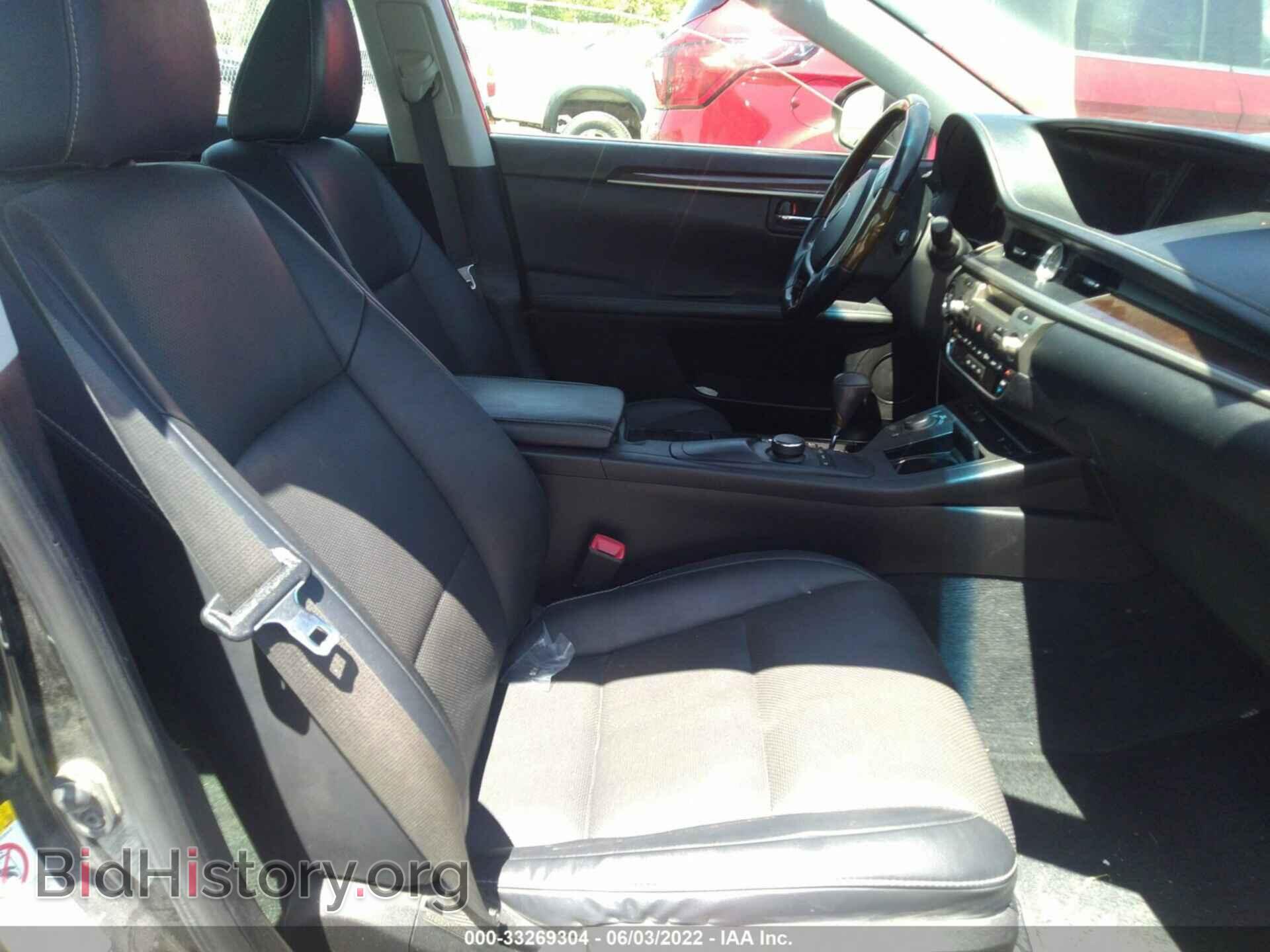 2015 LEXUS ES 350 - VIN: JTHBK1GG8F2191853 - Фото 5
